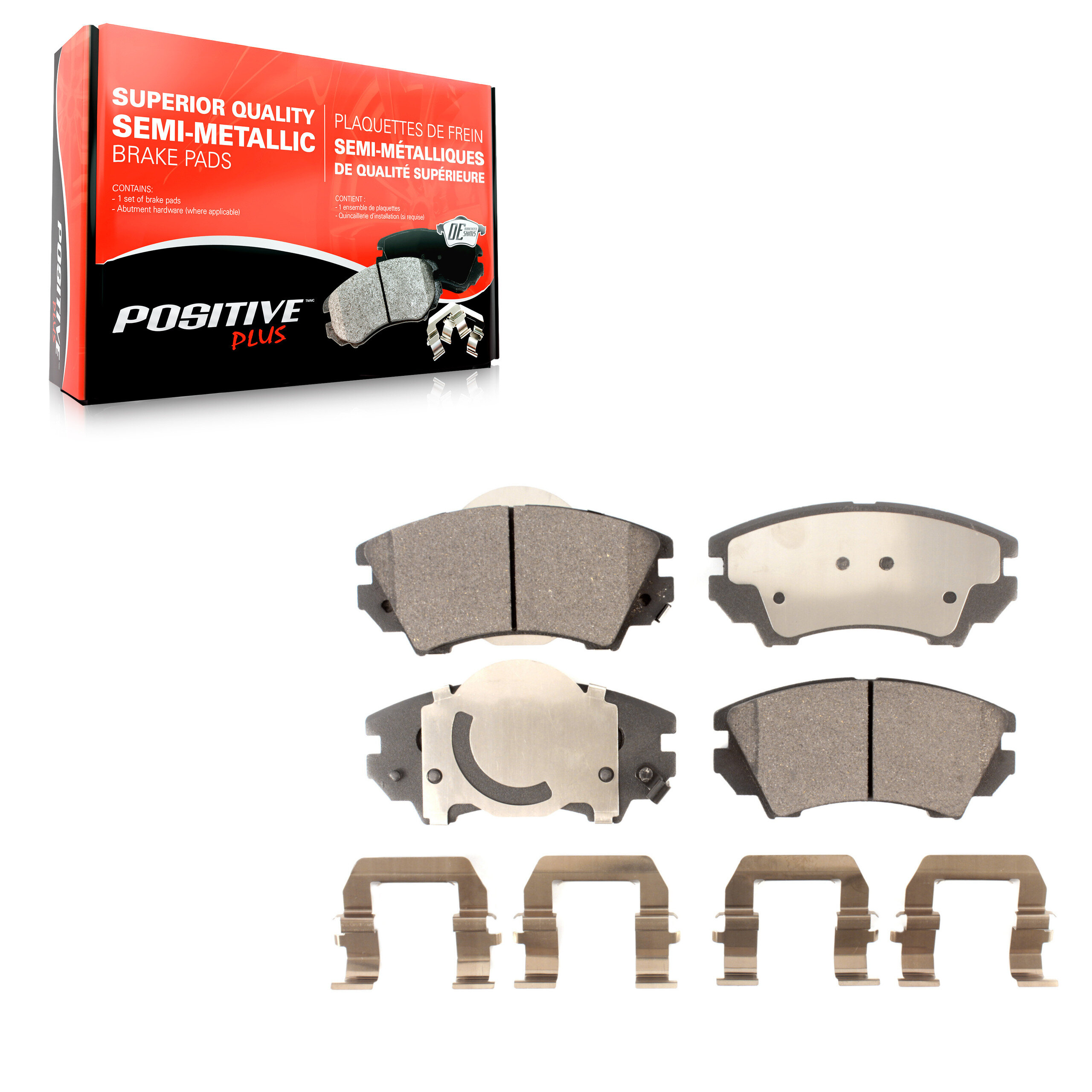 Semi-Metallic Brake Pads