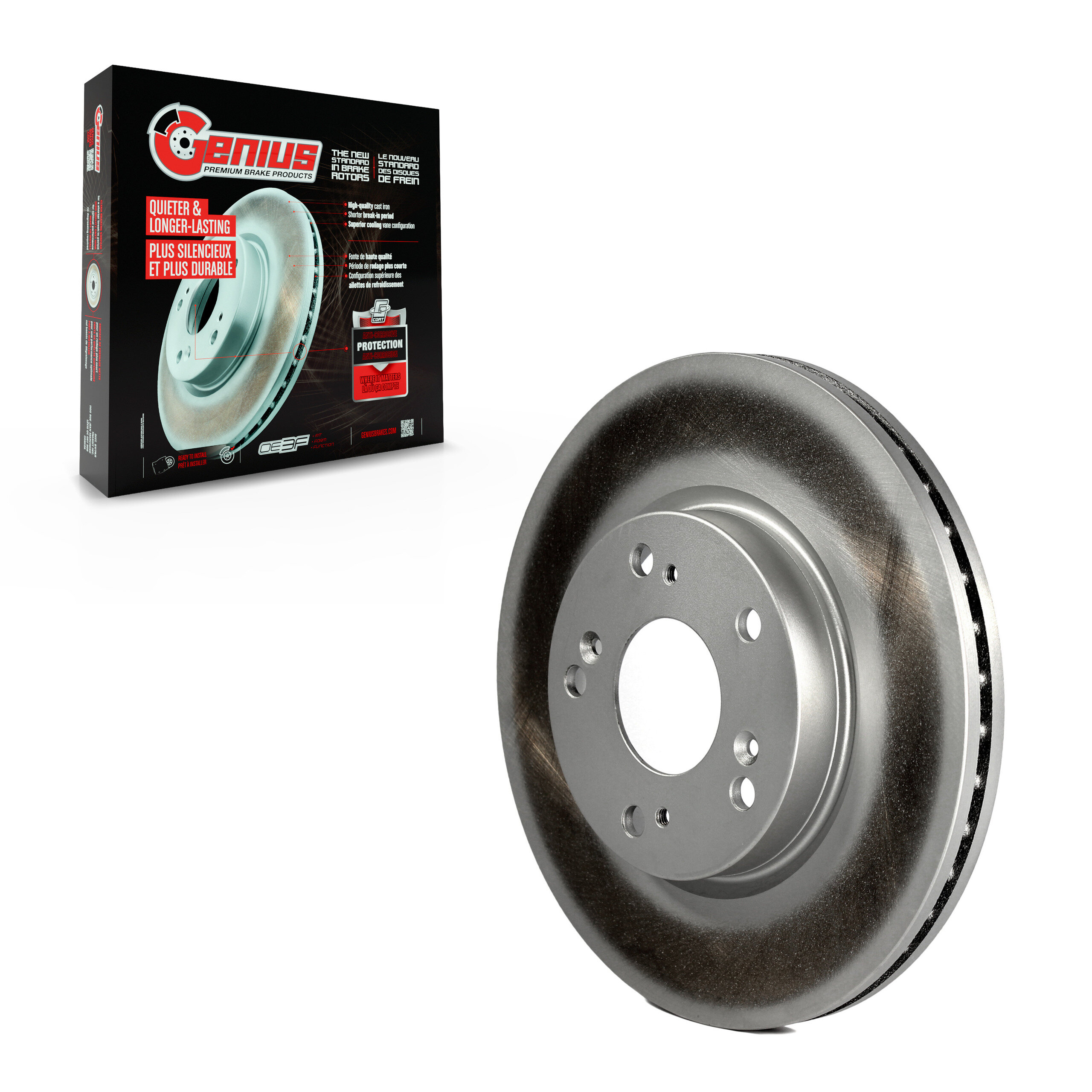 Coated Disc Brake Rotor