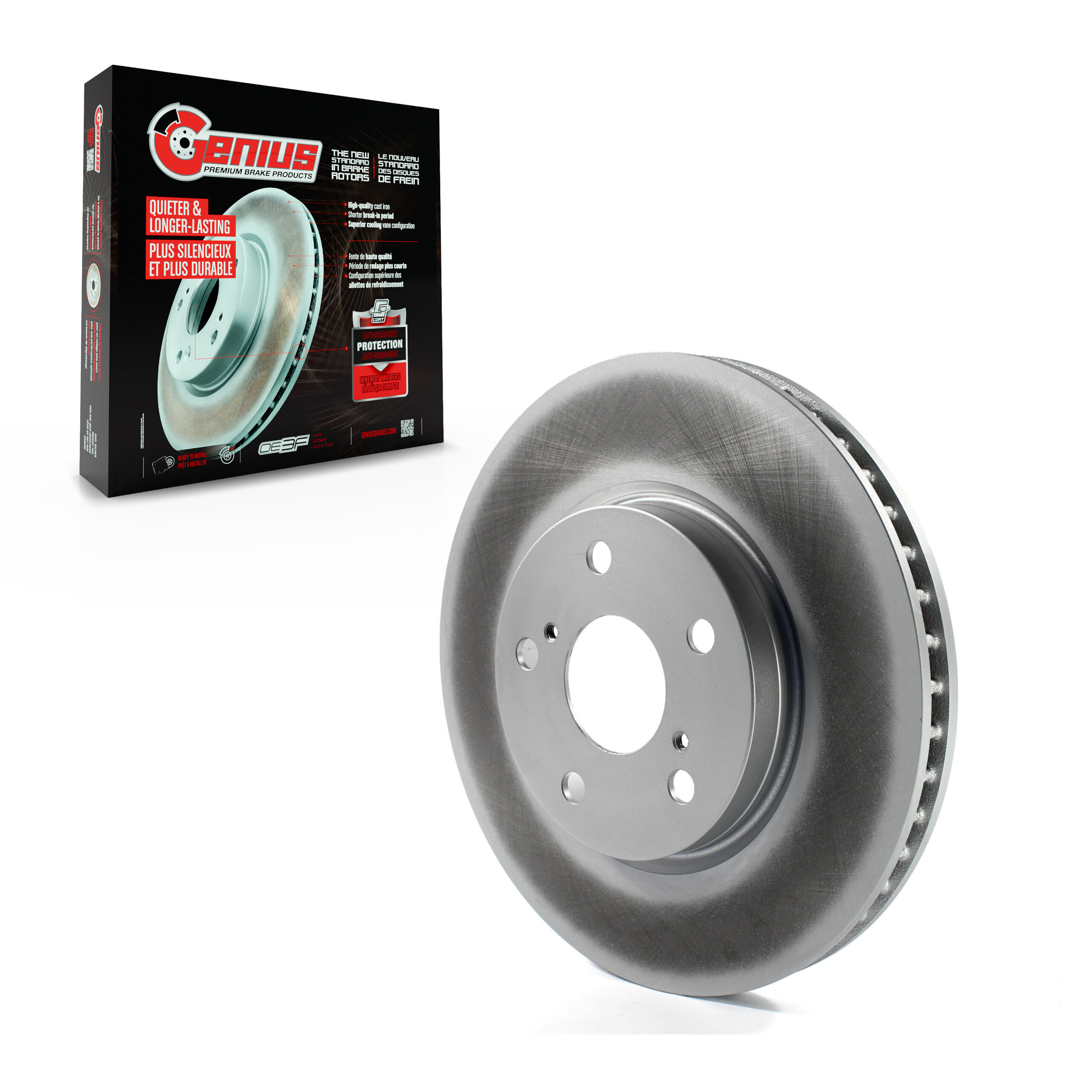 Coated Disc Brake Rotor