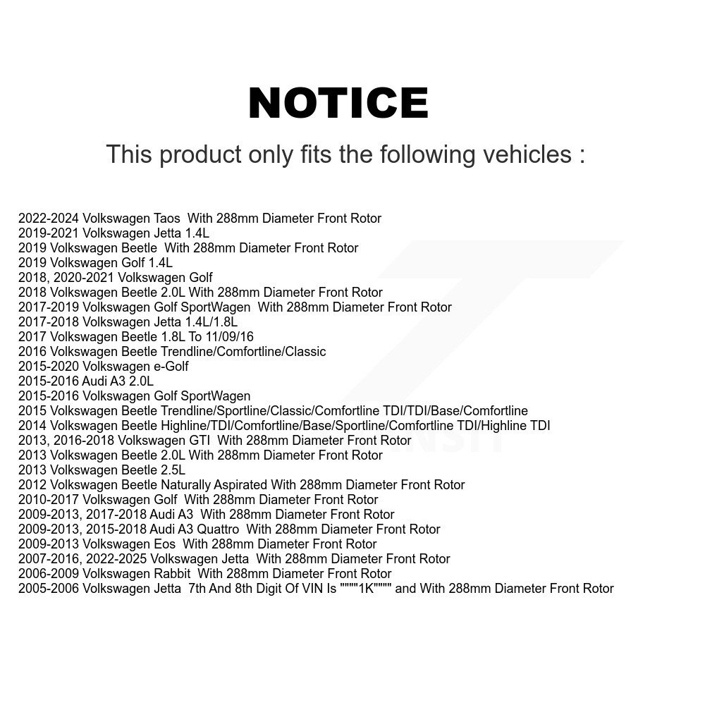 DS-One - DS1-980456 - Coated Disc Brake Rotor