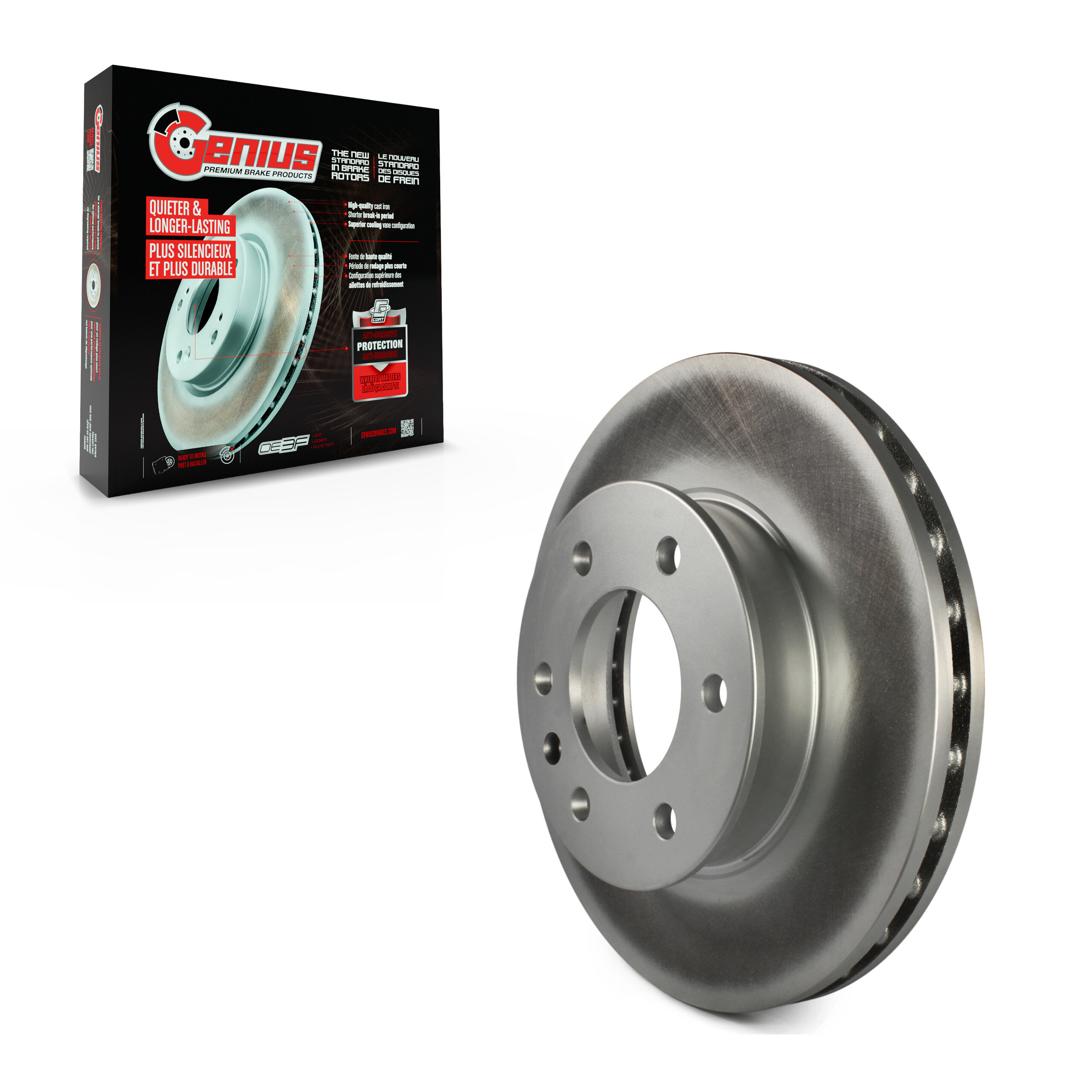 Coated Disc Brake Rotor