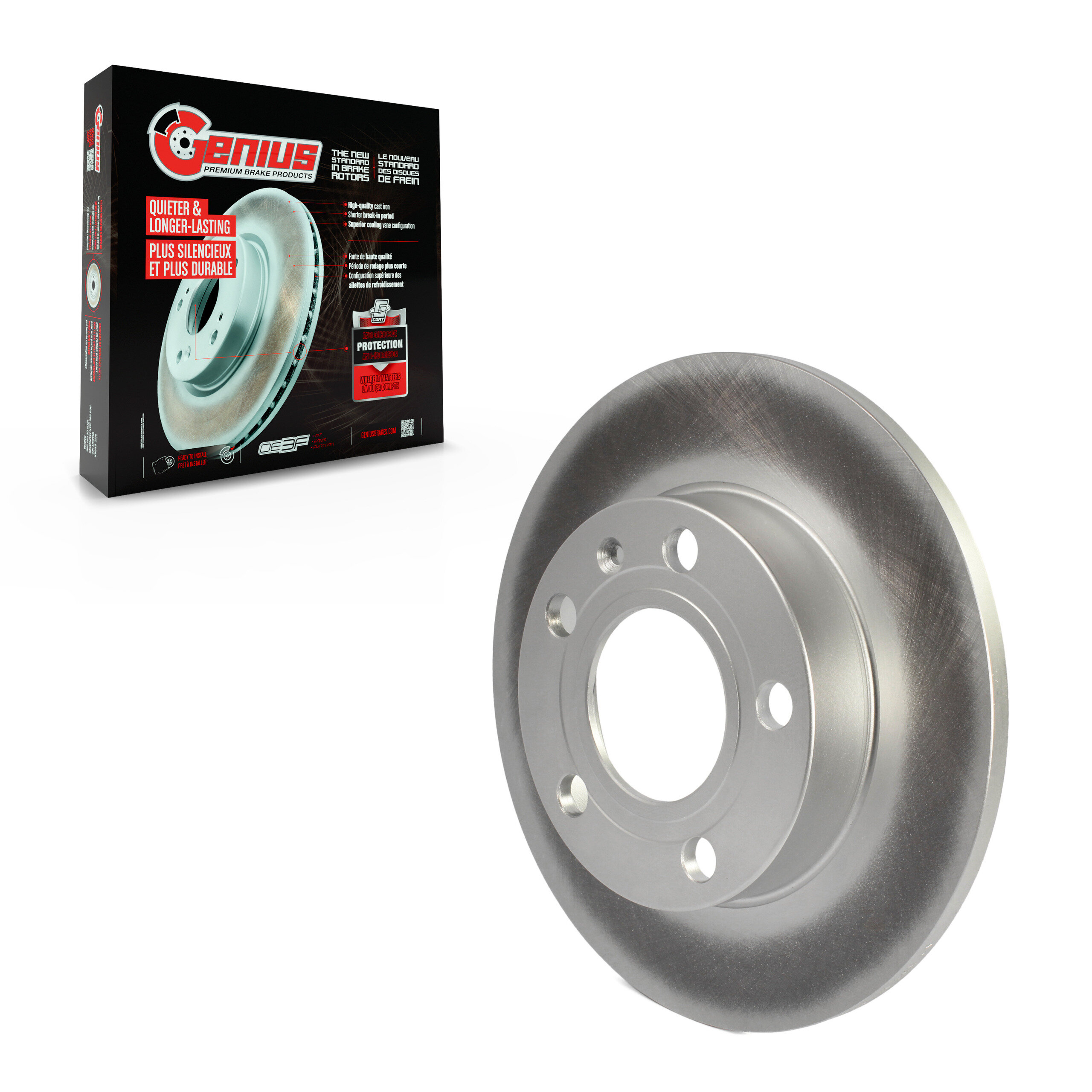 Coated Disc Brake Rotor