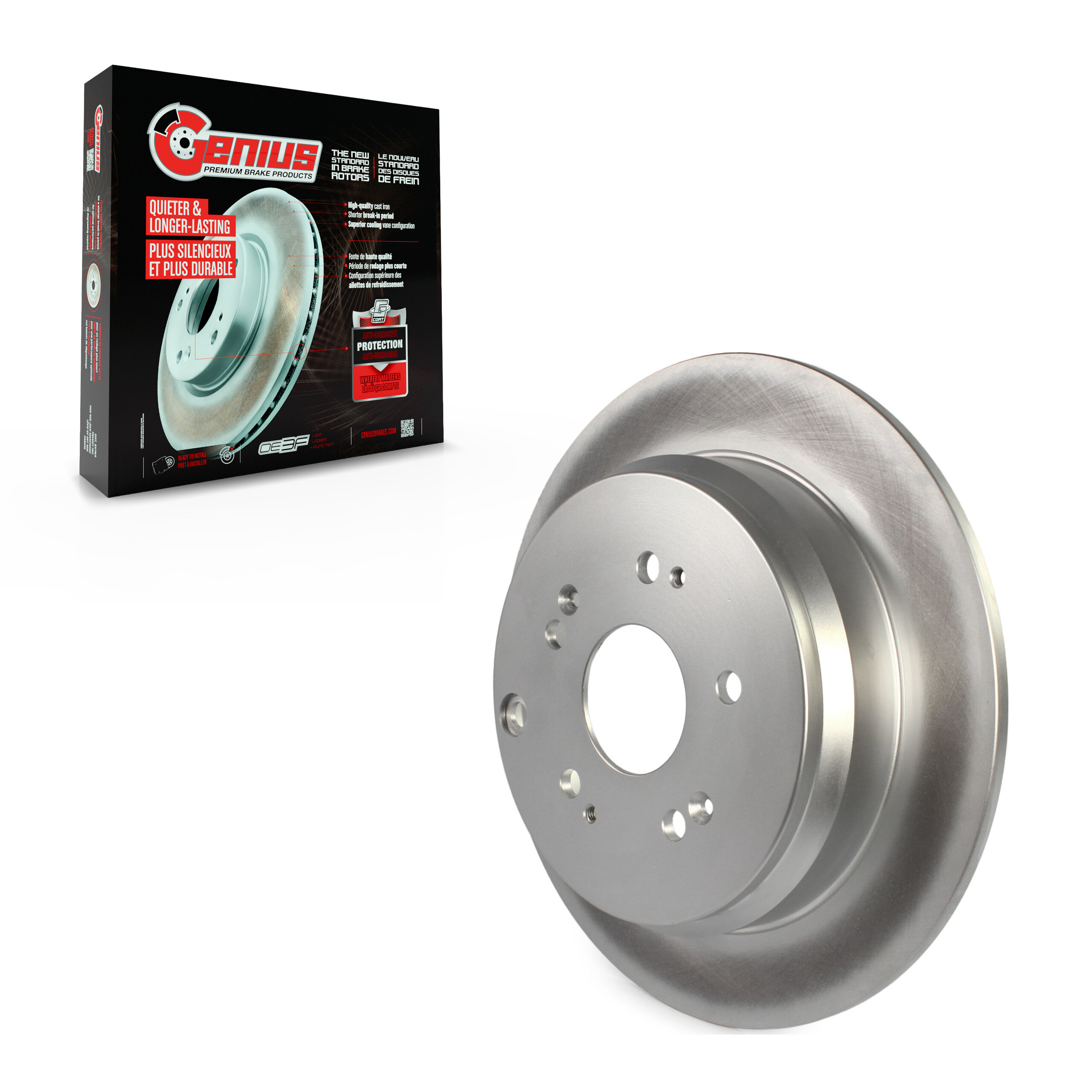 Coated Disc Brake Rotor