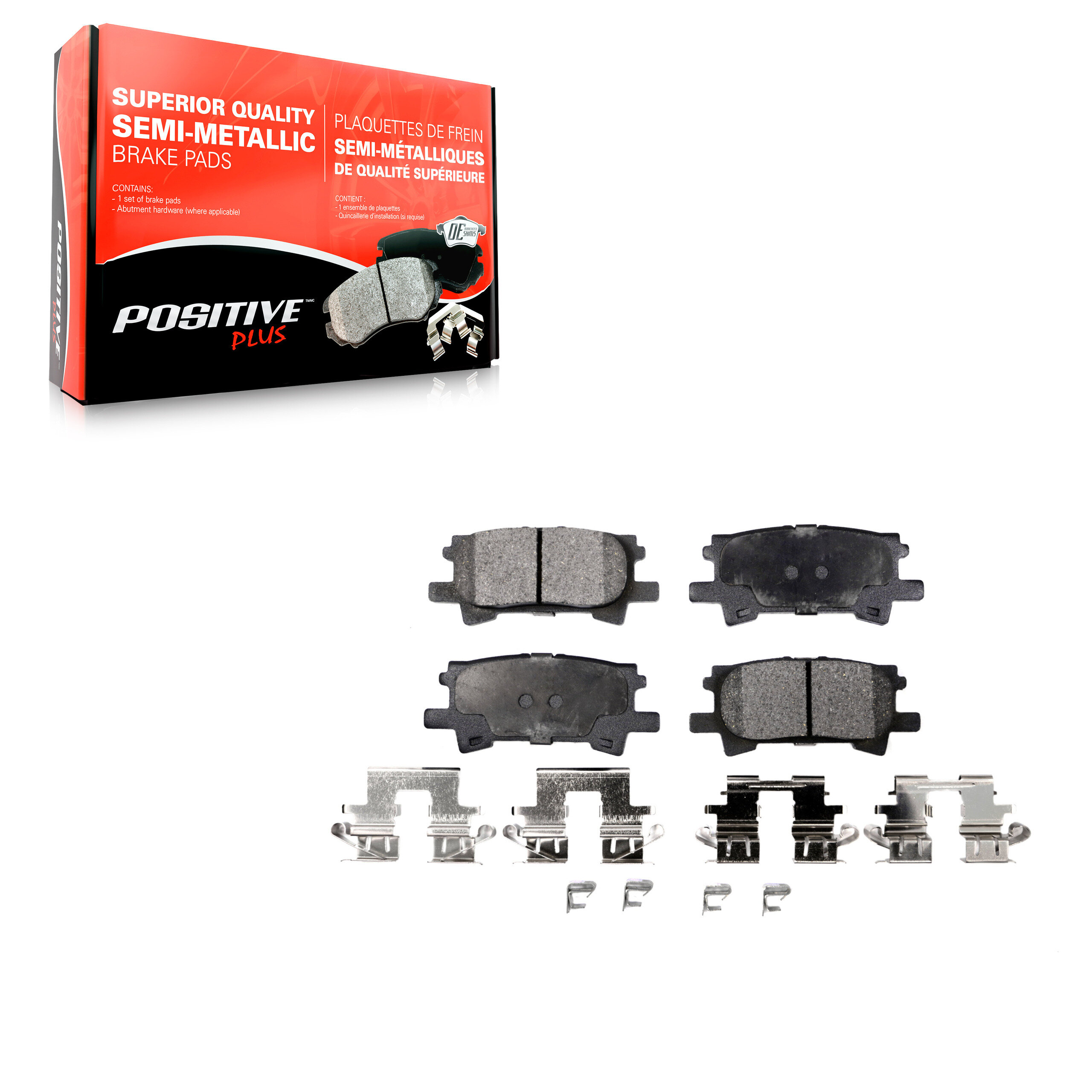 Semi-Metallic Brake Pads