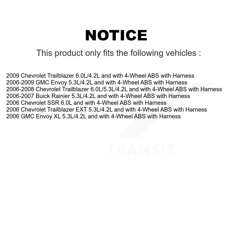 Mpulse - SEN-2ABS1166 - ABS Wheel Speed Sensor