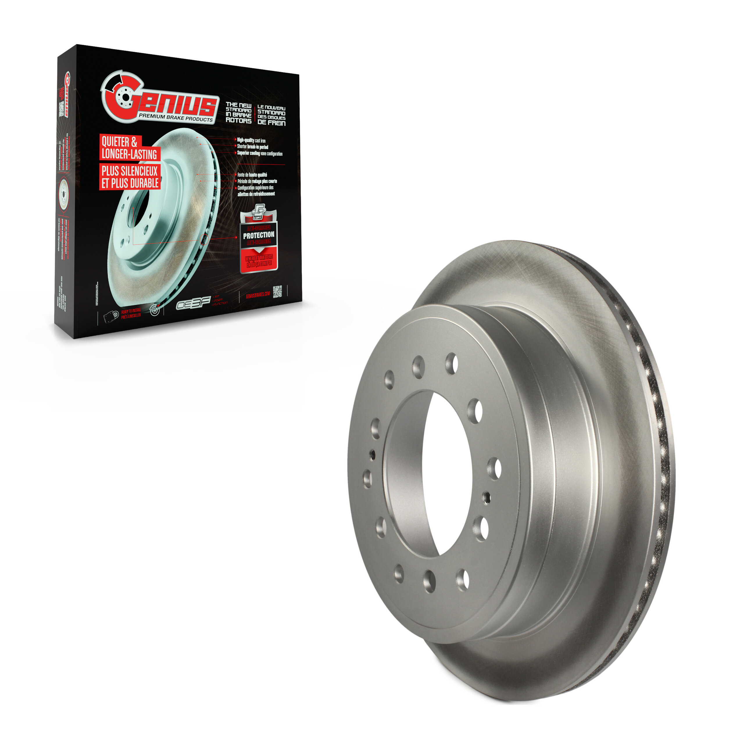 Coated Disc Brake Rotor