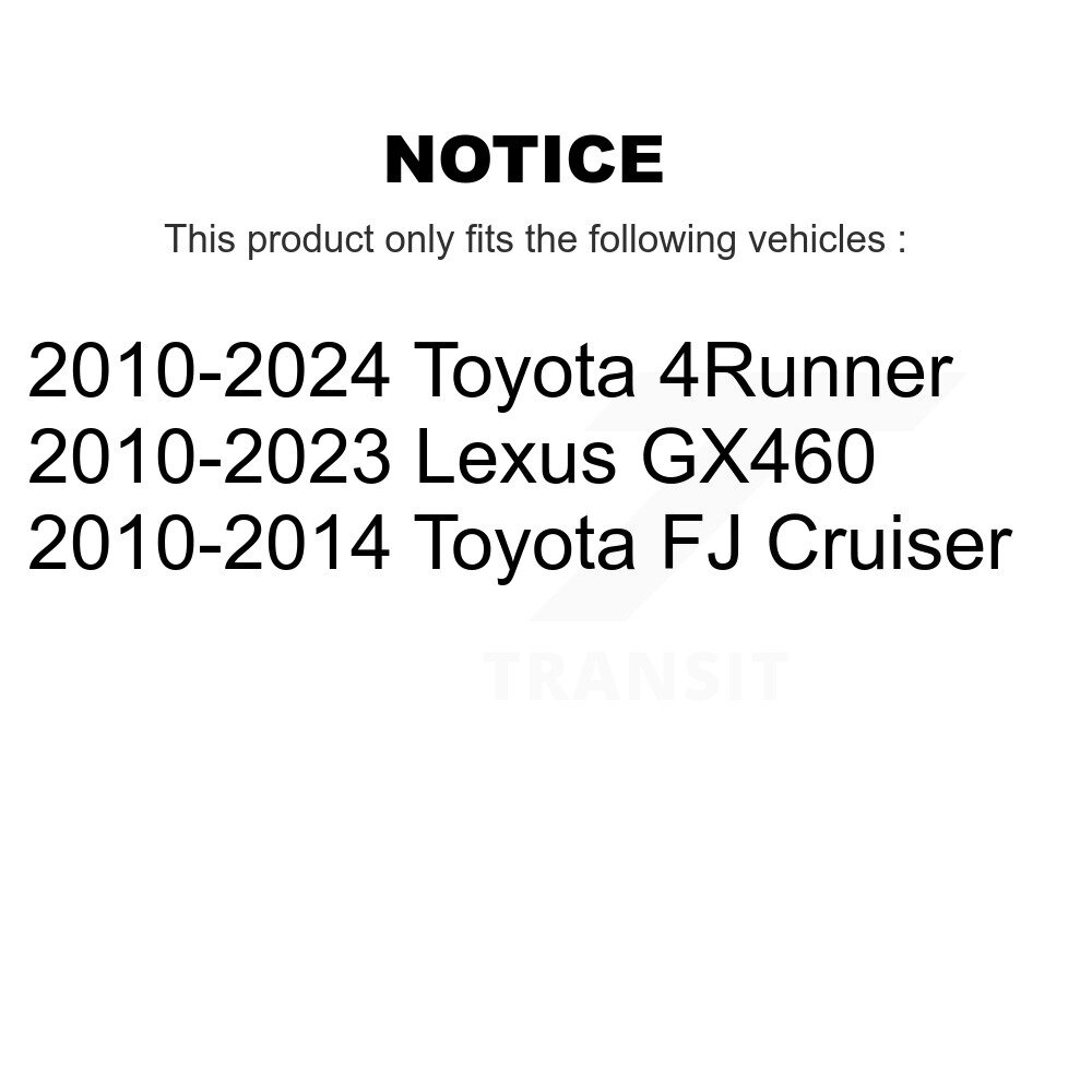 GENIUS - GCR-980780 - Coated Disc Brake Rotor