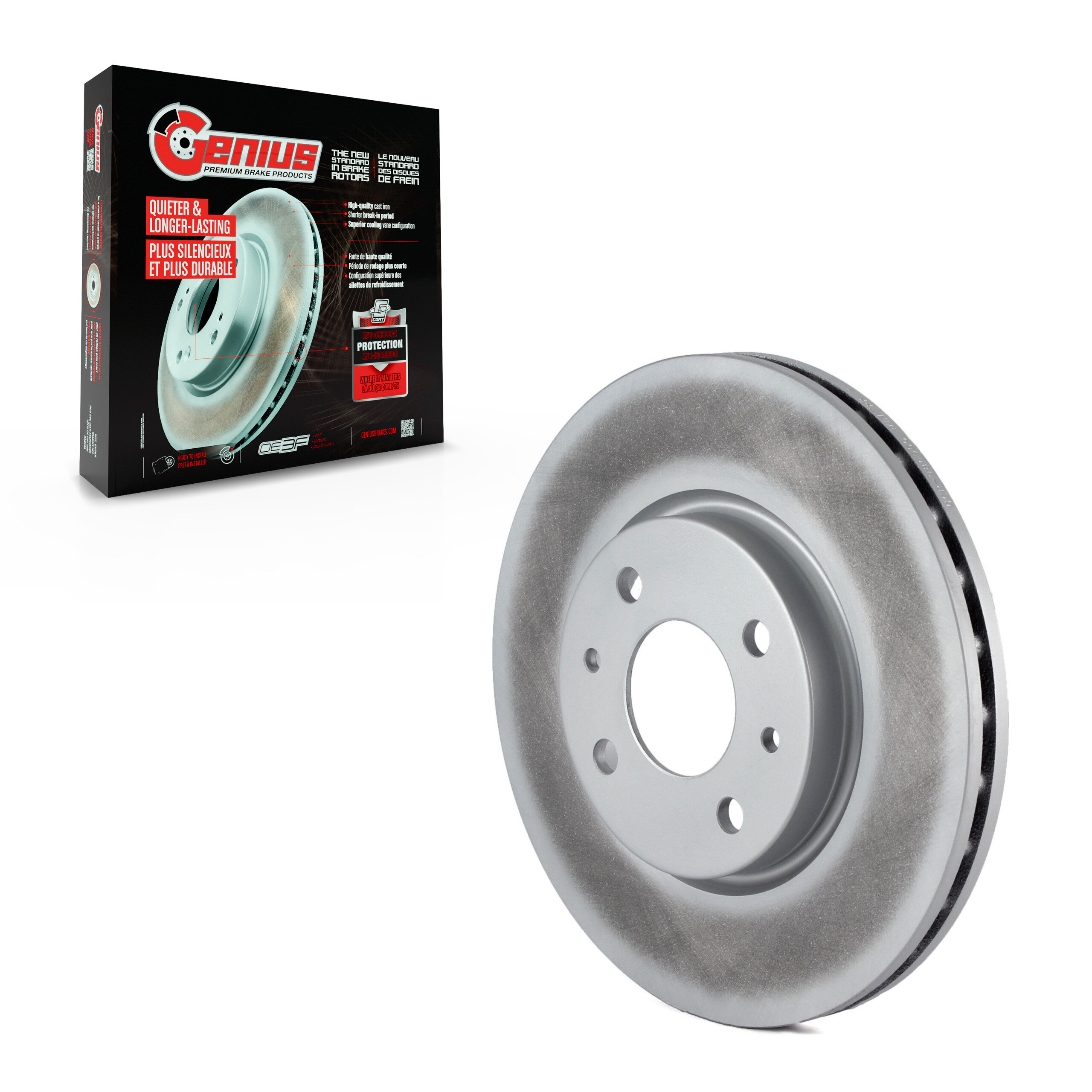 Coated Disc Brake Rotor