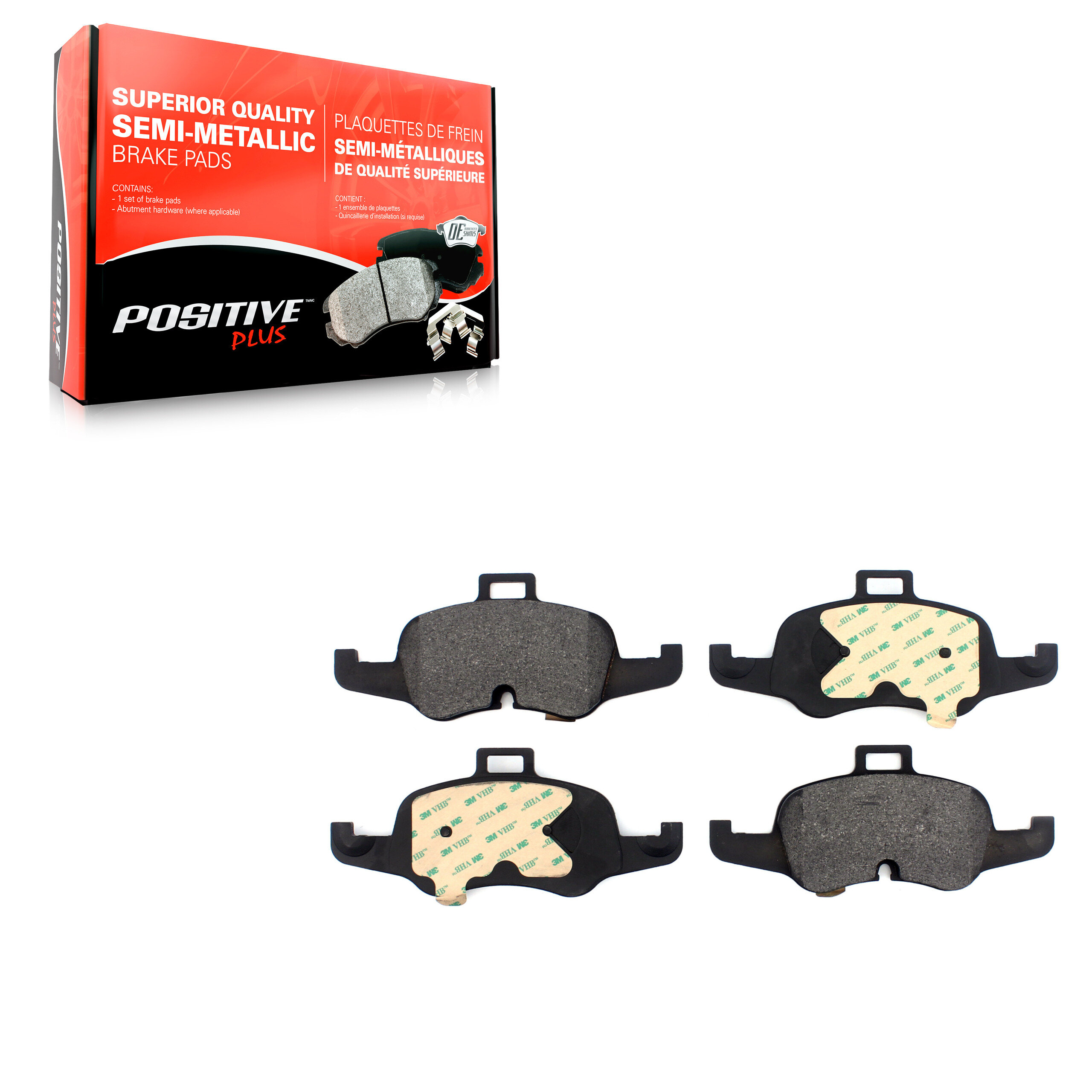 Semi-Metallic Brake Pads