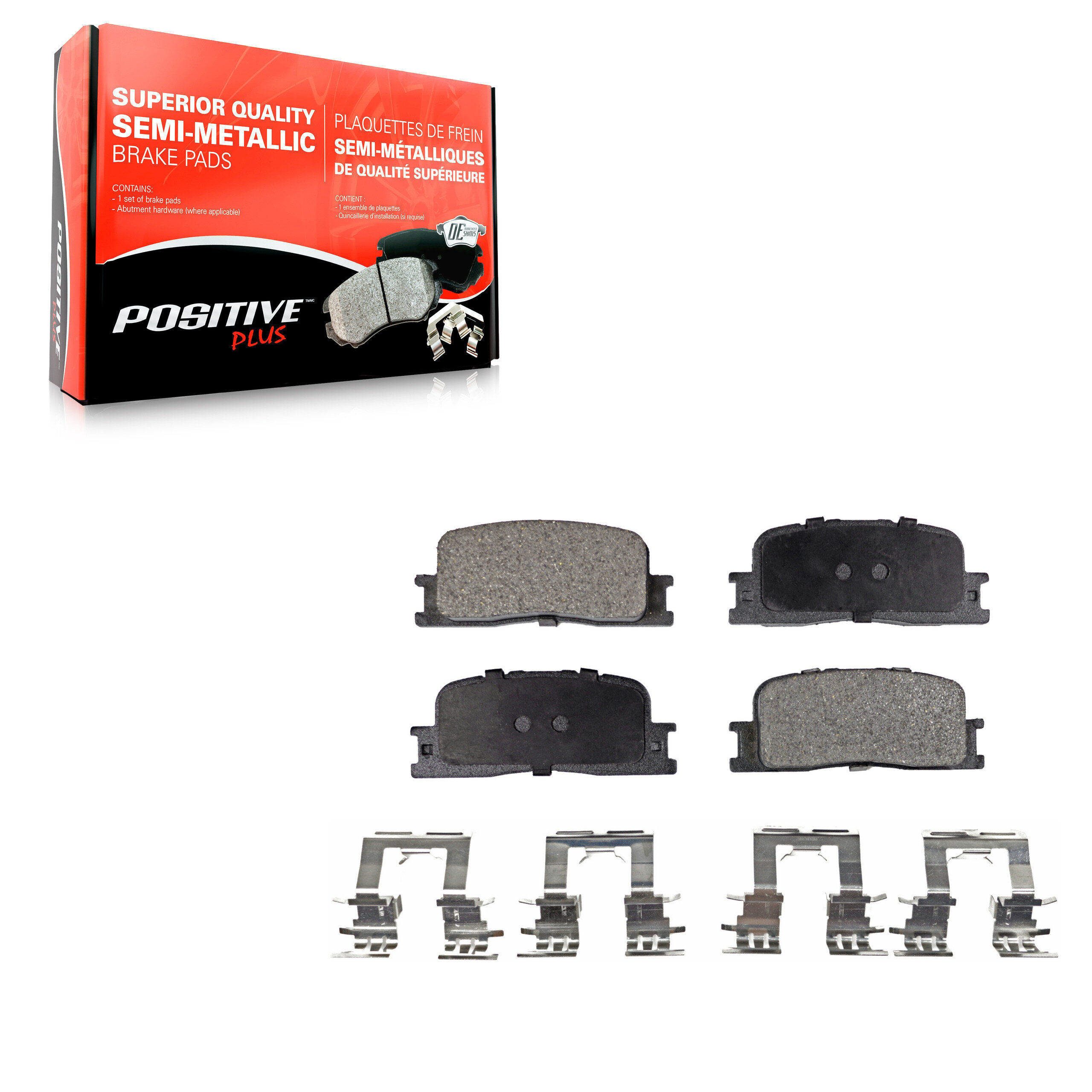 Semi-Metallic Brake Pads