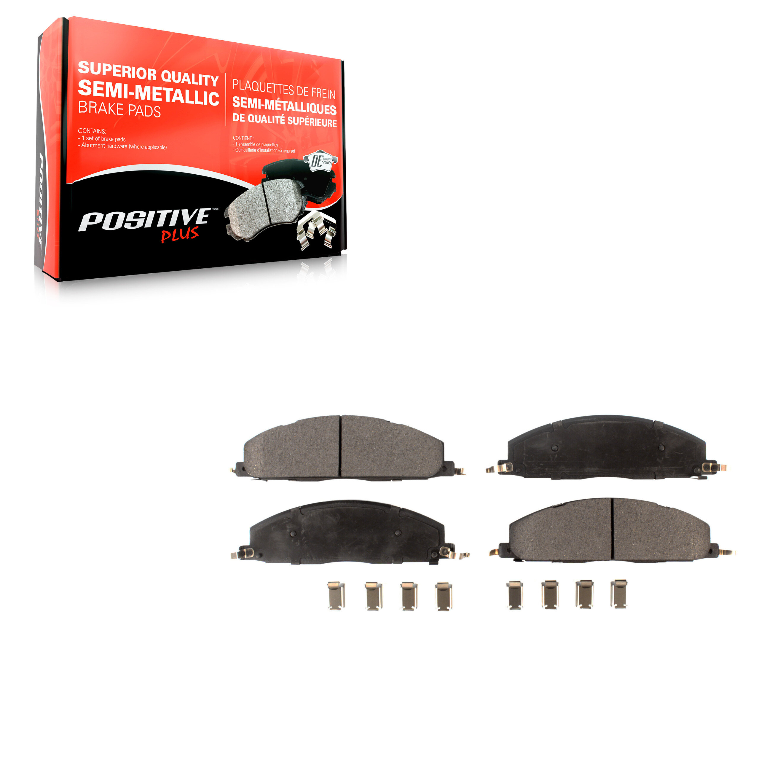 Semi-Metallic Brake Pads