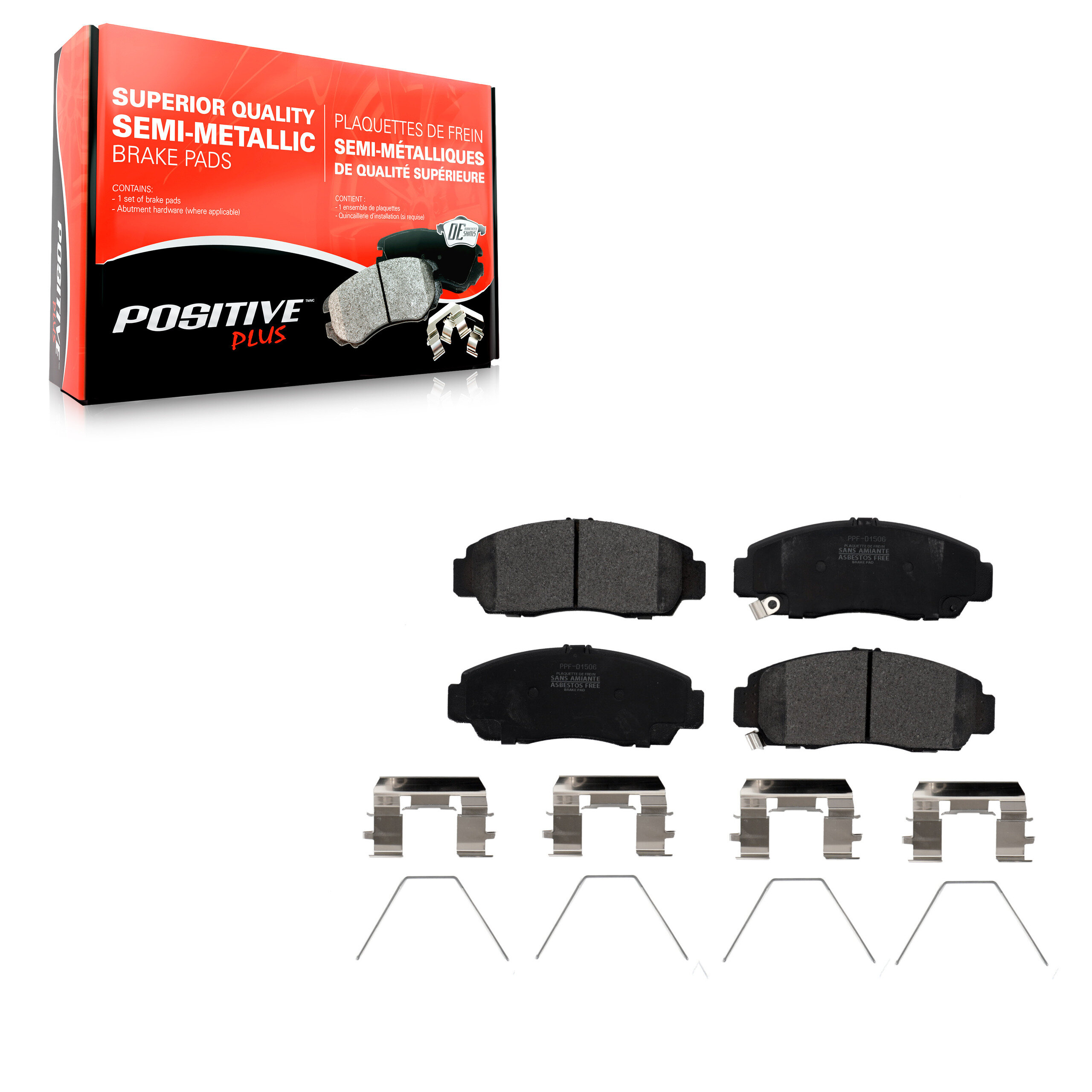 Semi-Metallic Brake Pads