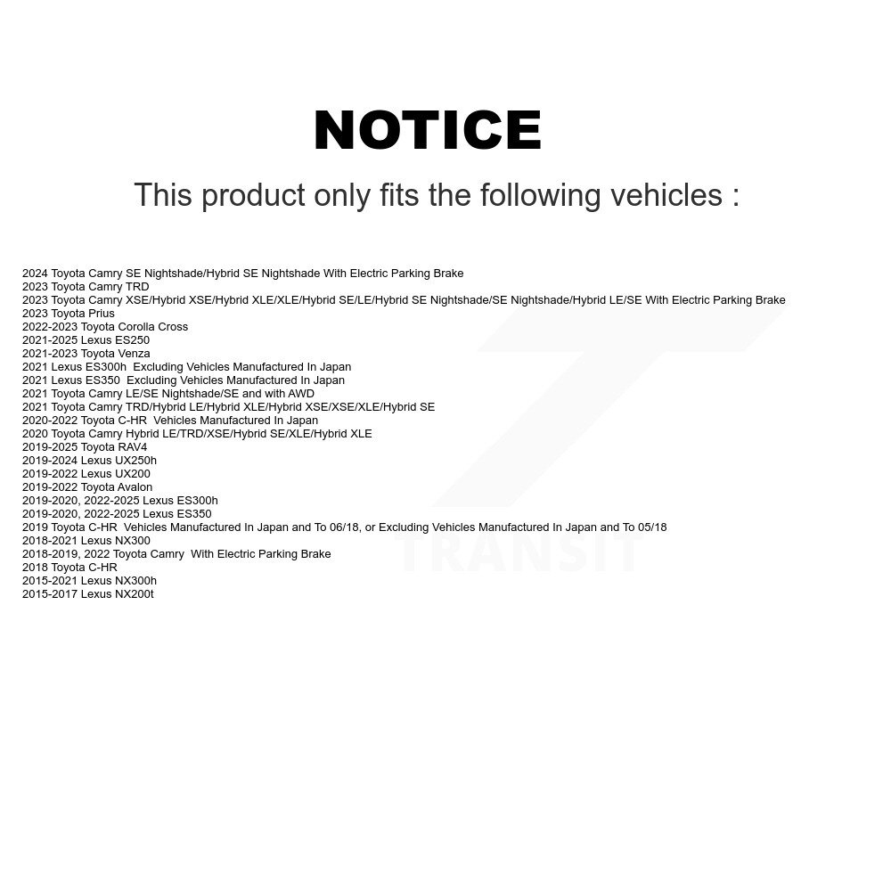 CMX - CMX-D1805 - Ceramic Brake Pads