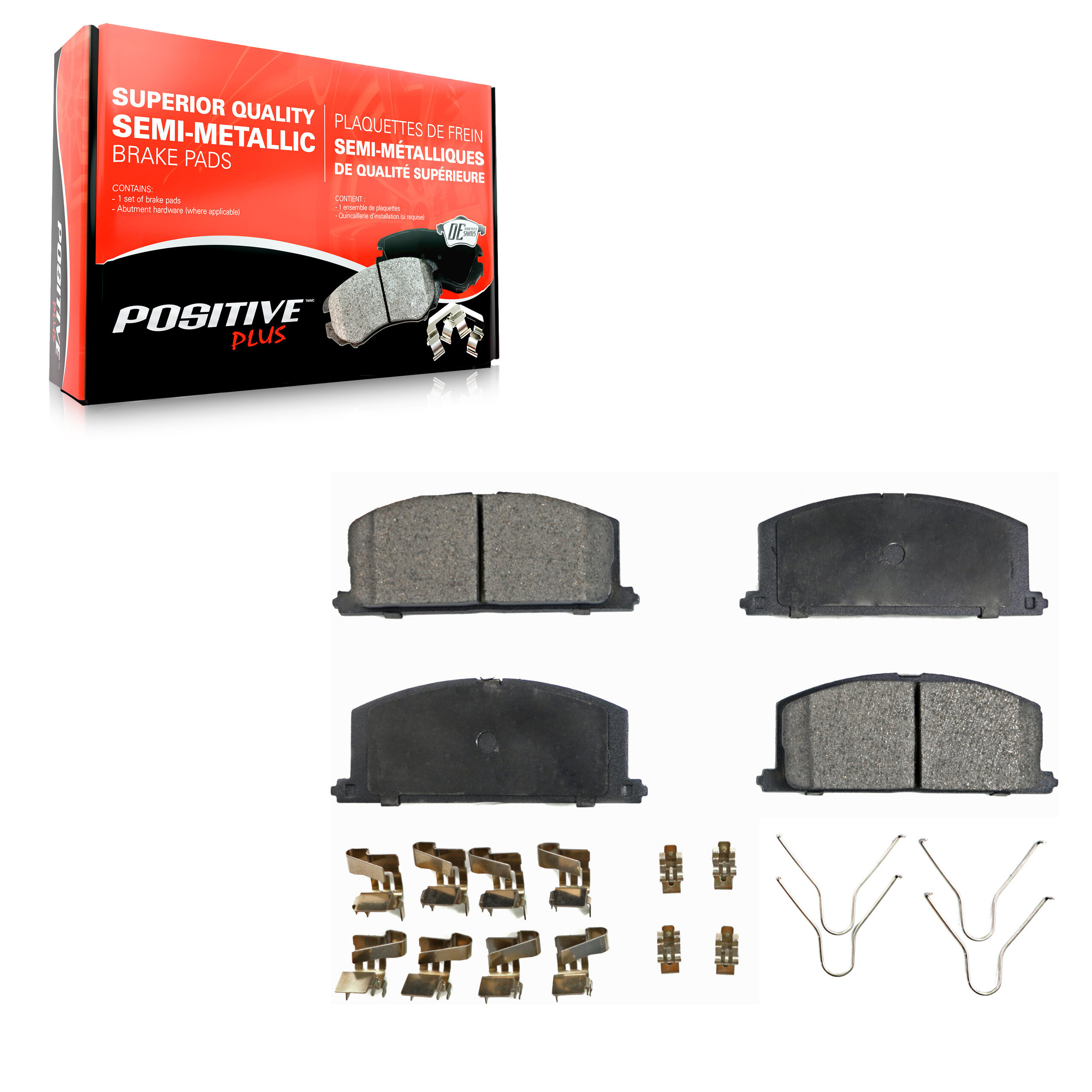 Semi-Metallic Brake Pads