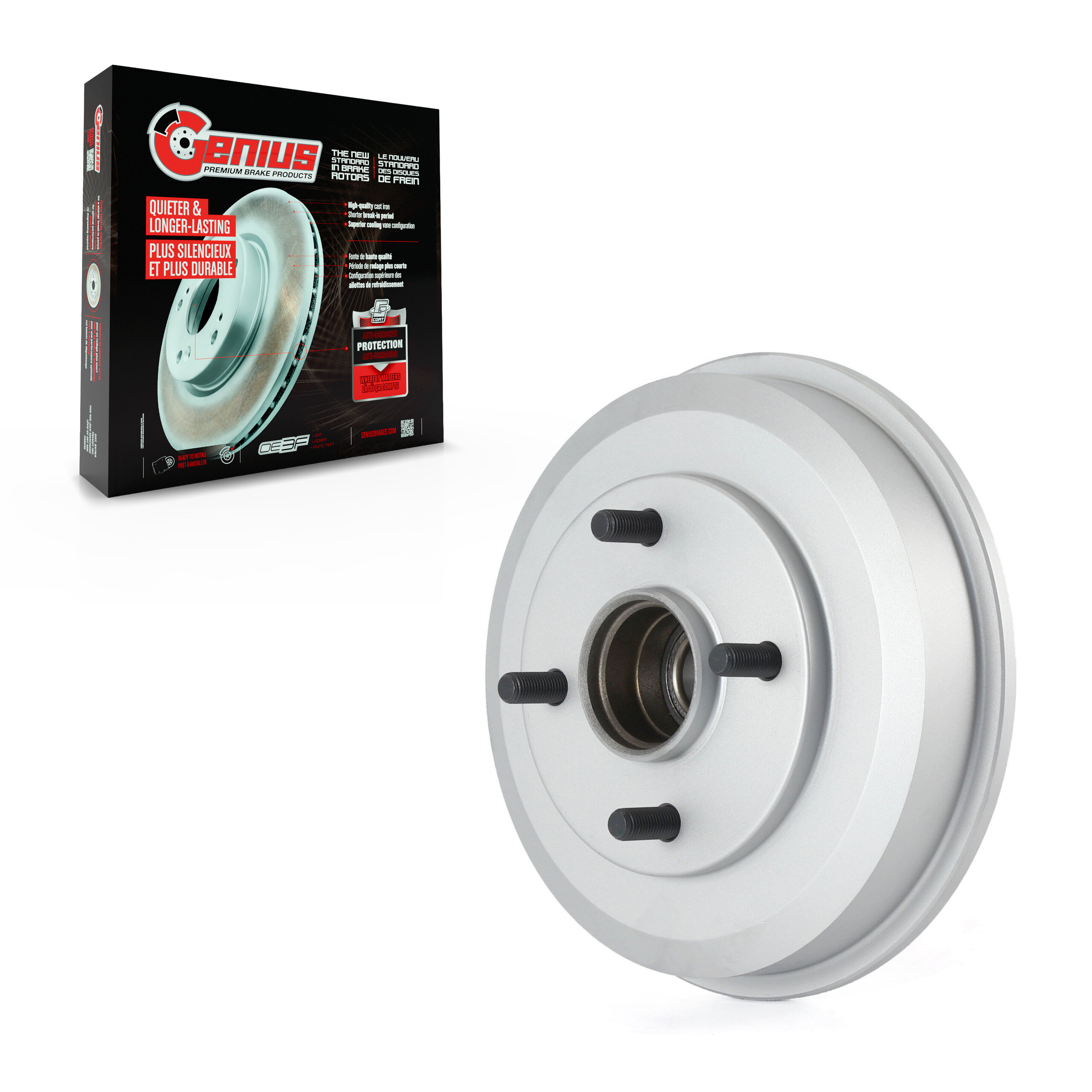 GENIUS - GCR-9763 - Brake Drum