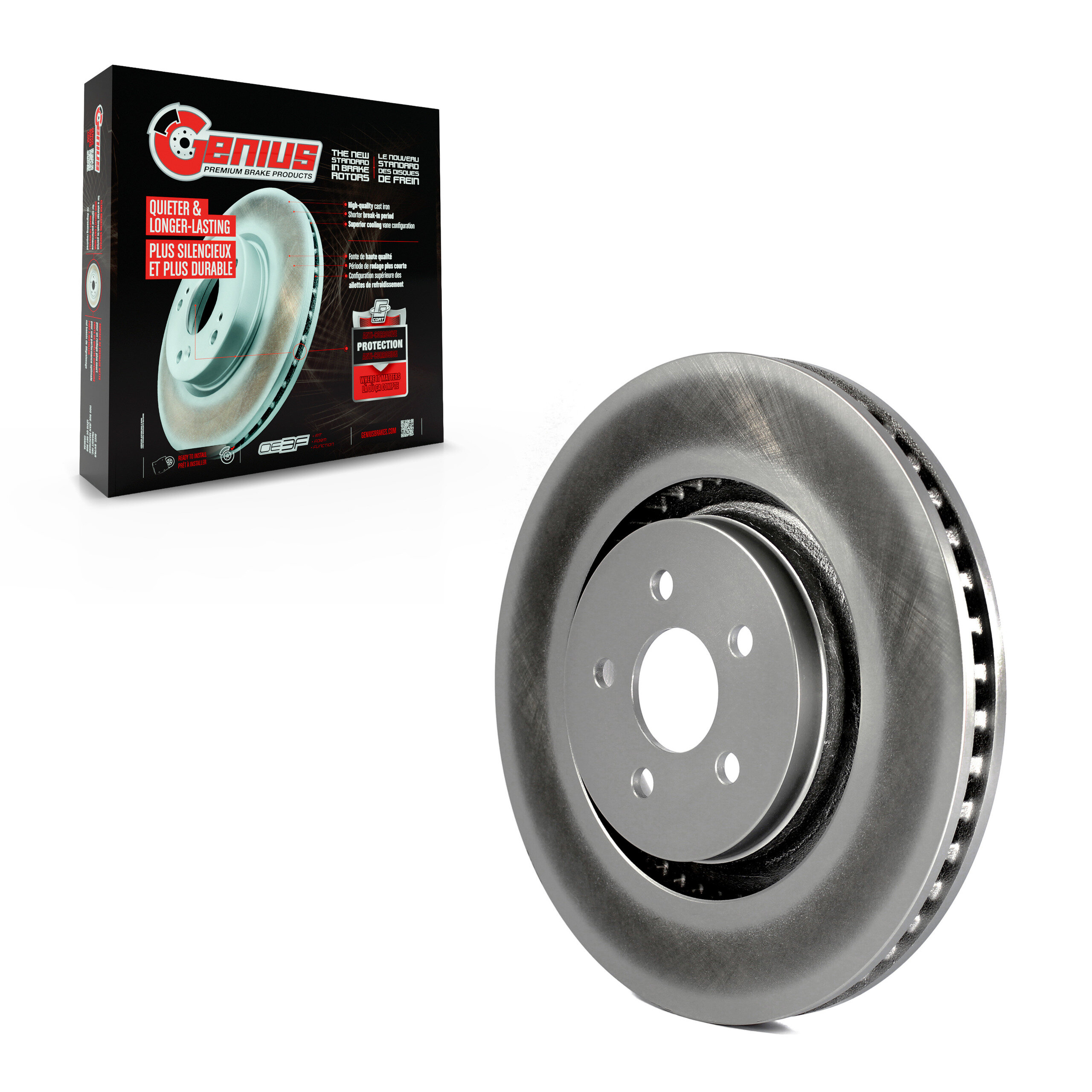 Coated Disc Brake Rotor