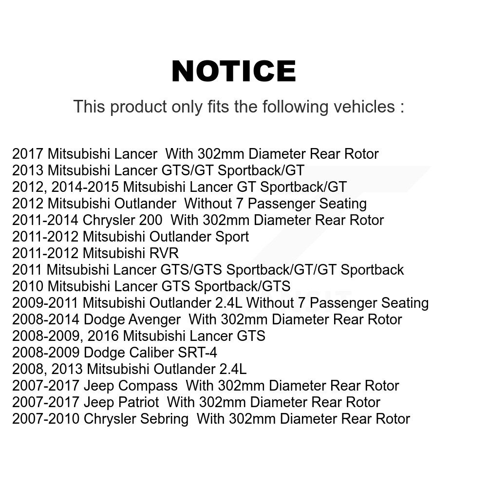 GENIUS - GCR-780541 - Coated Disc Brake Rotor