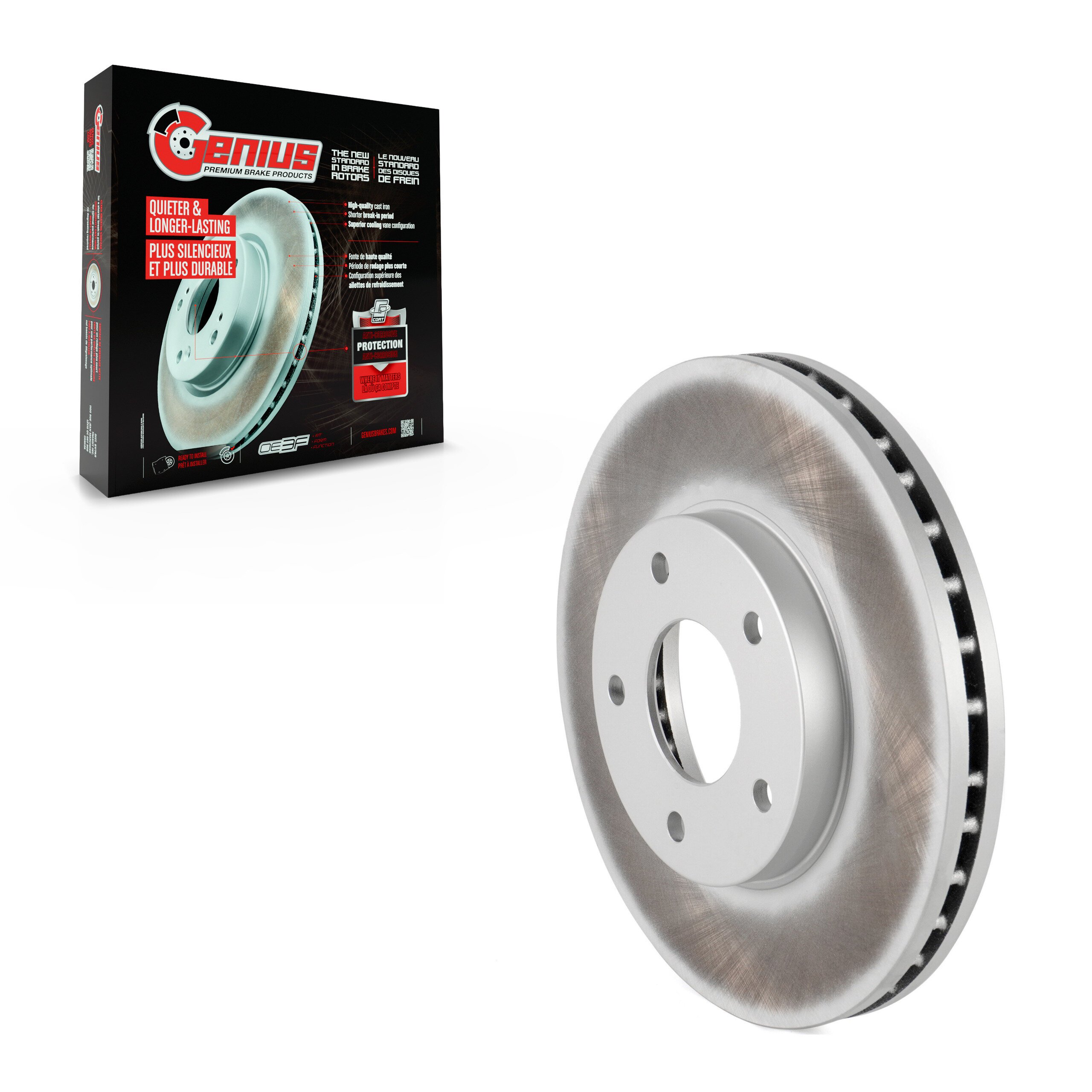 Coated Disc Brake Rotor