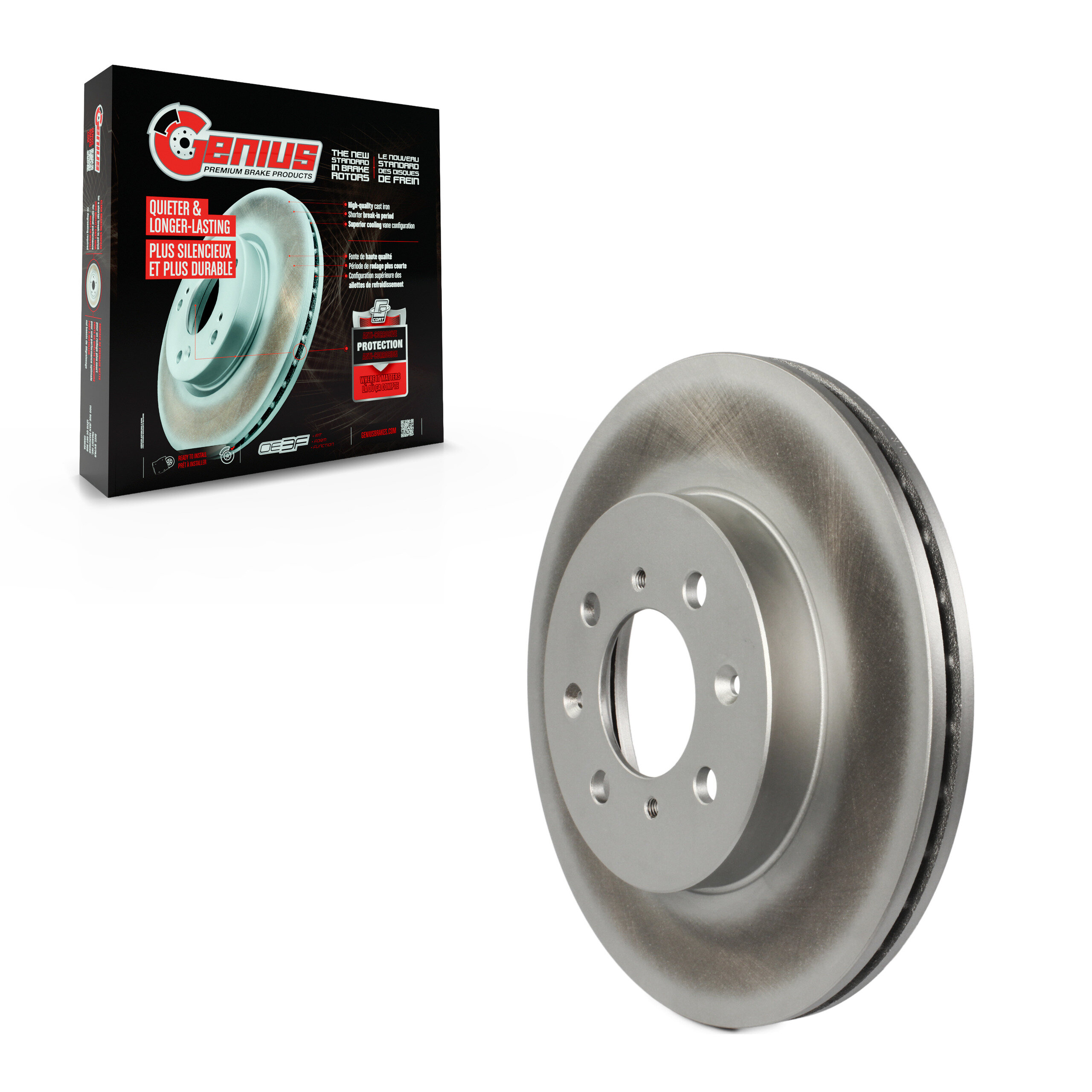 Coated Disc Brake Rotor
