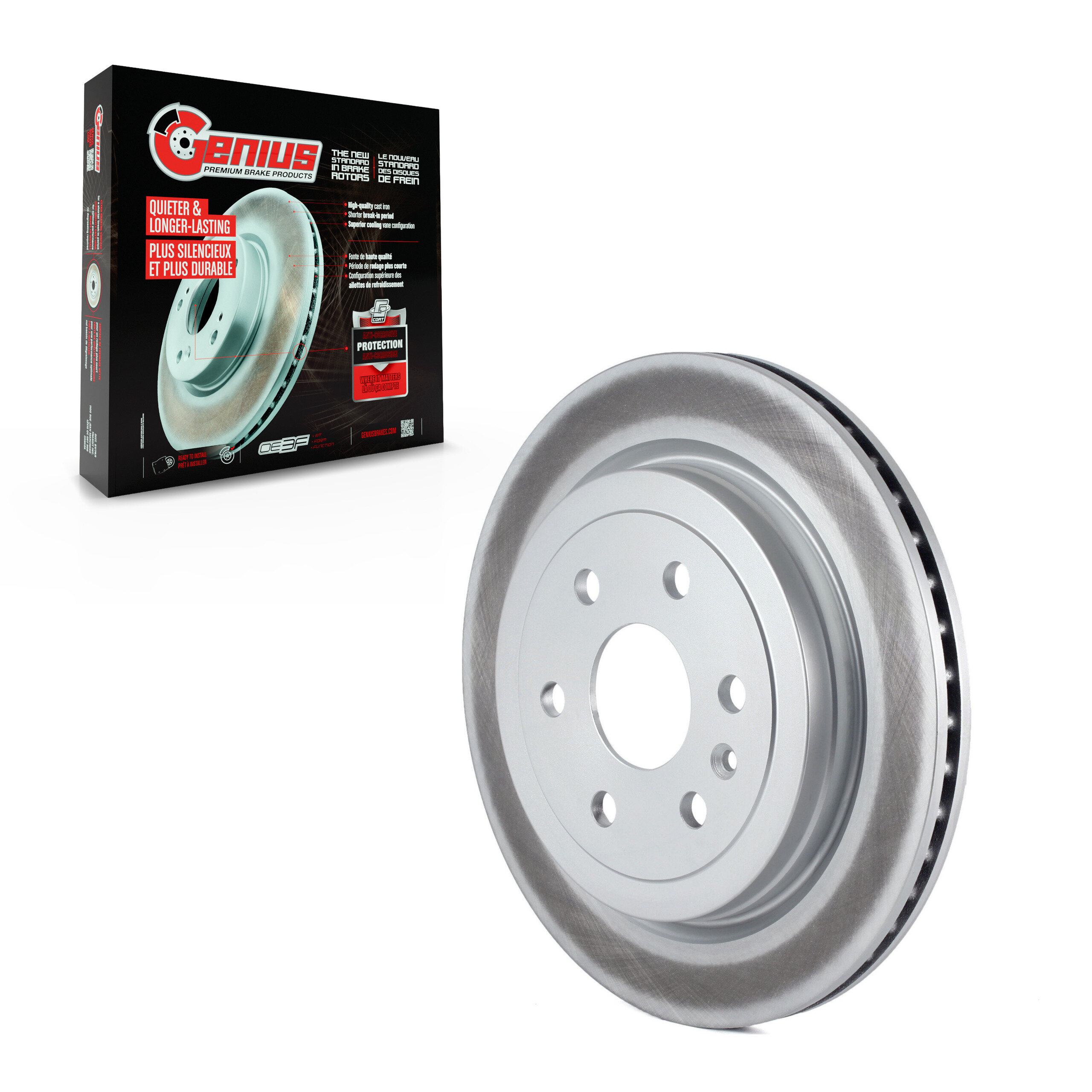 Coated Disc Brake Rotor