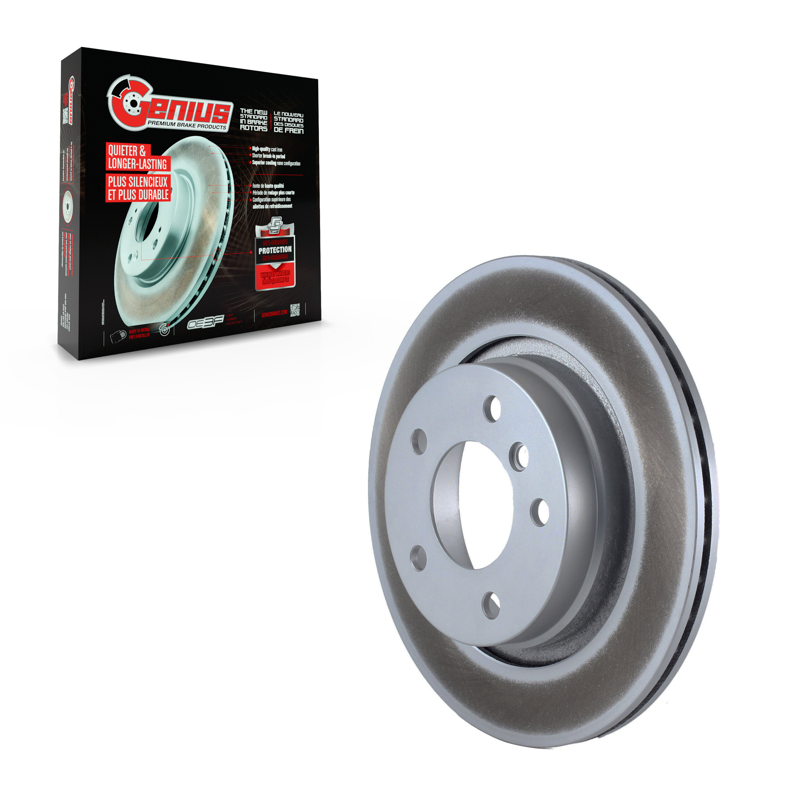 Coated Disc Brake Rotor