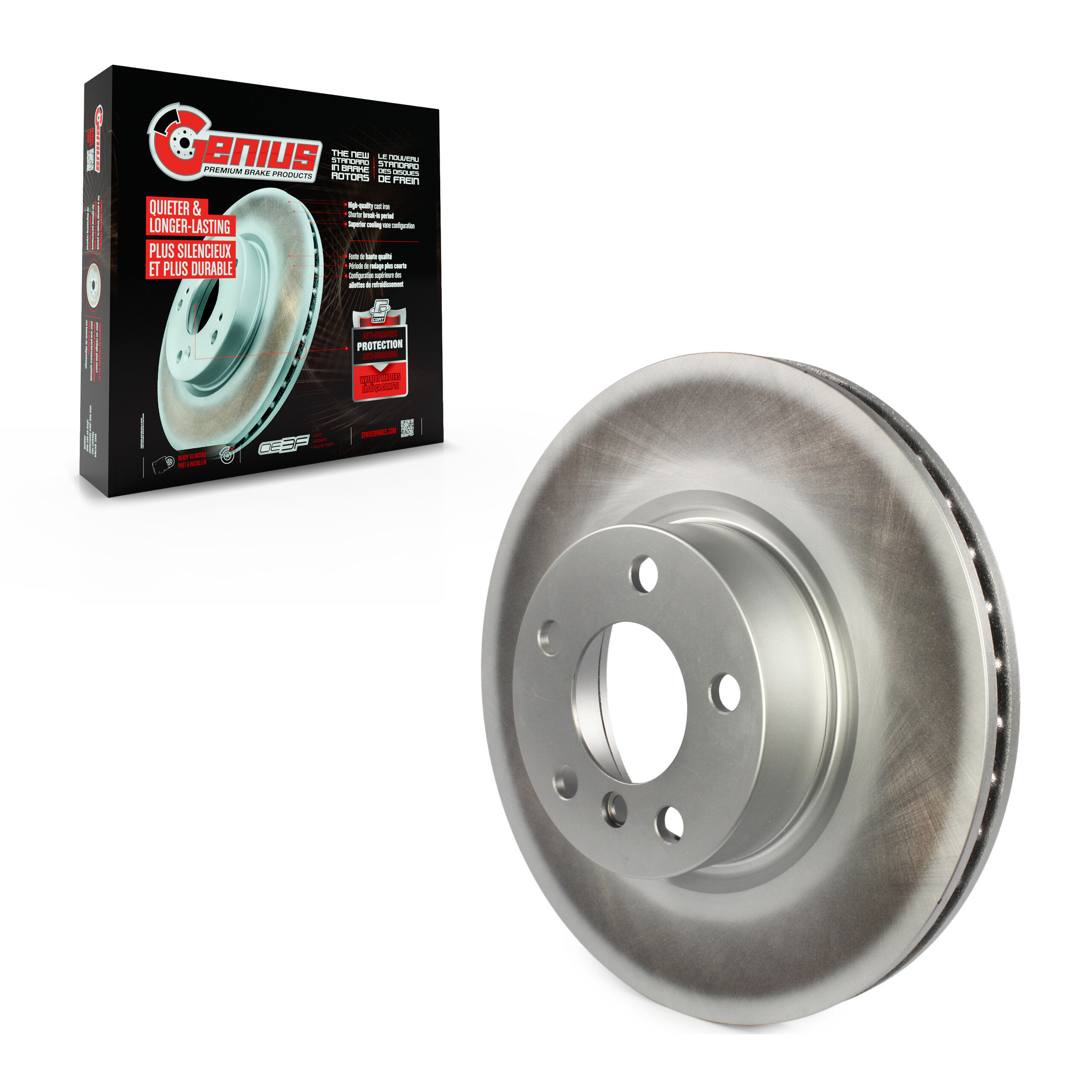 Coated Disc Brake Rotor