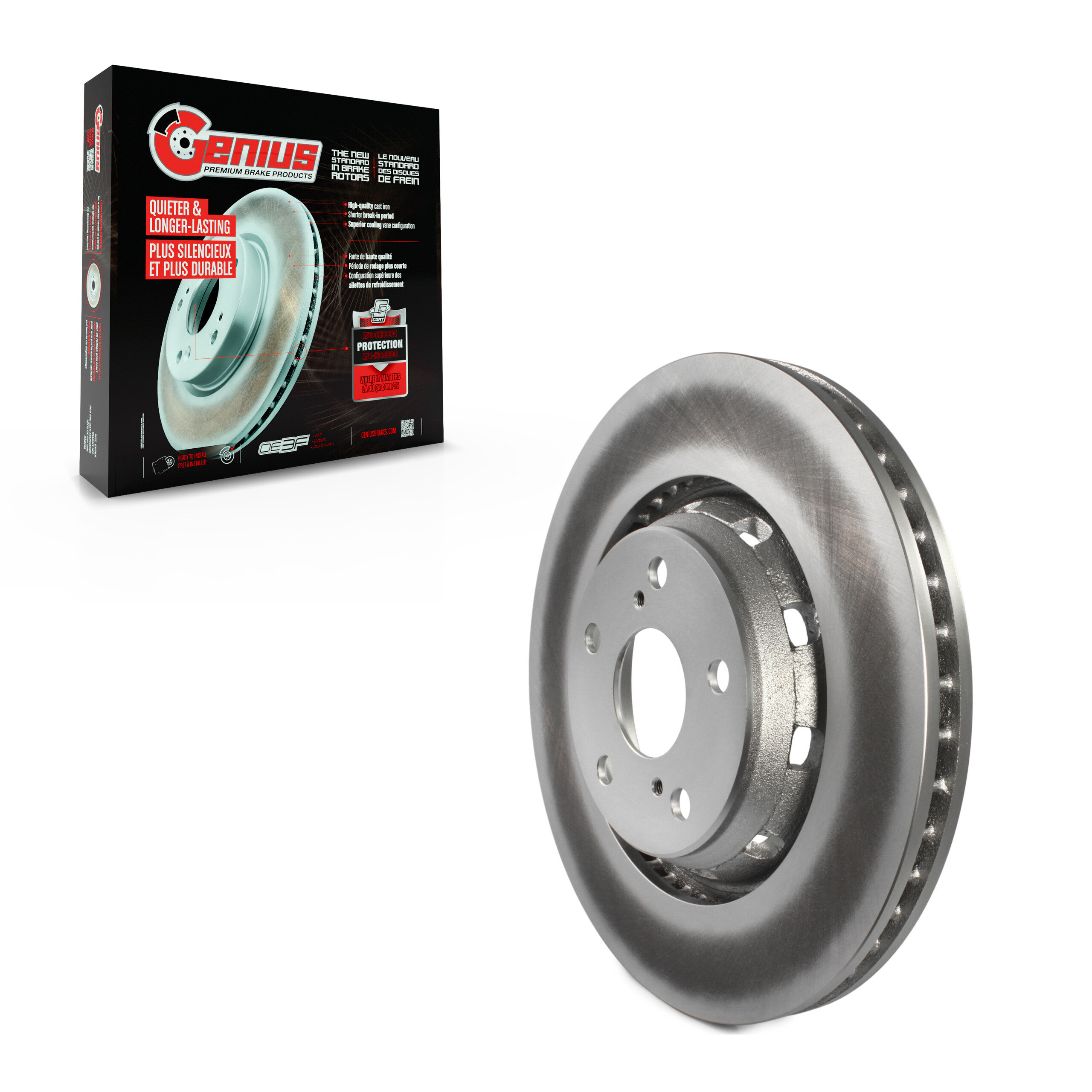 Coated Disc Brake Rotor