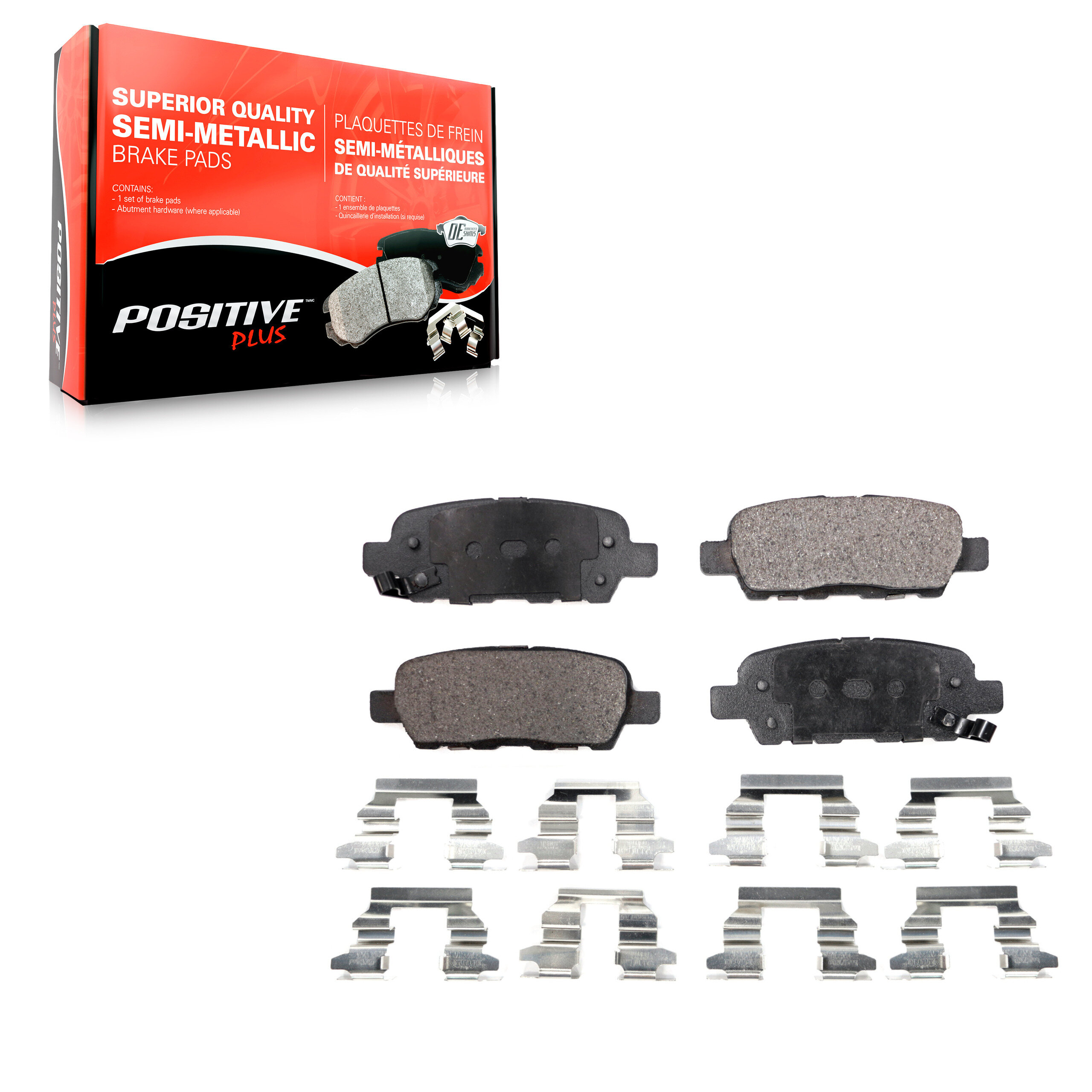 Semi-Metallic Brake Pads