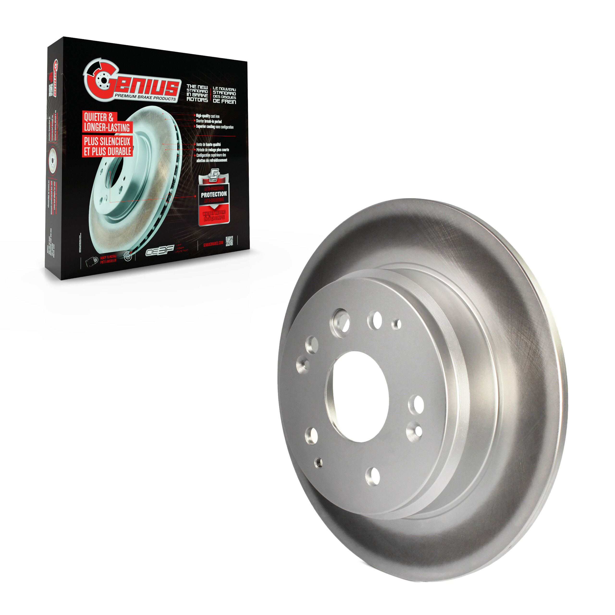 Coated Disc Brake Rotor