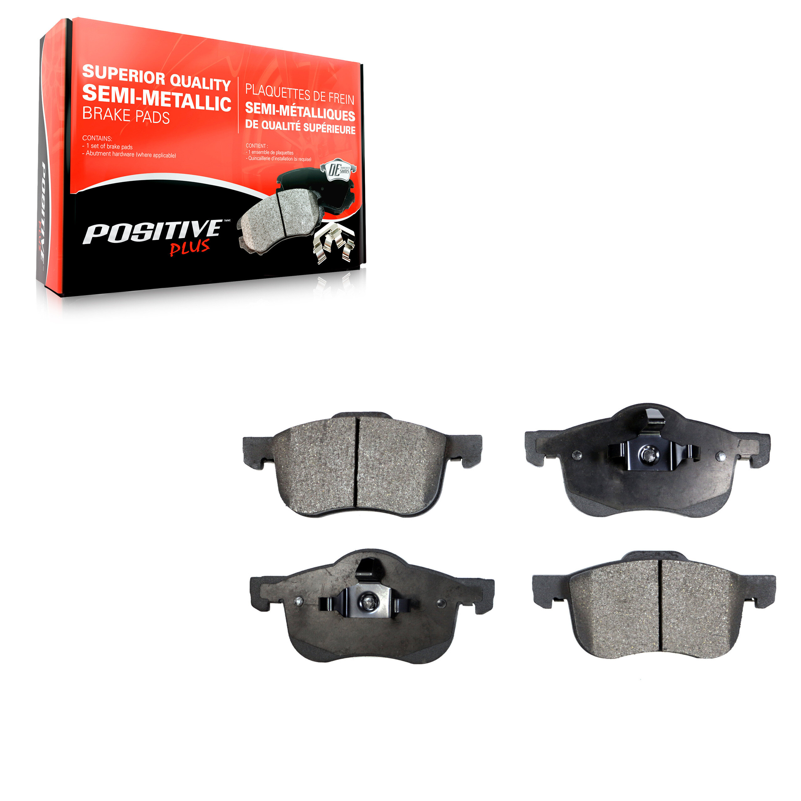 Semi-Metallic Brake Pads