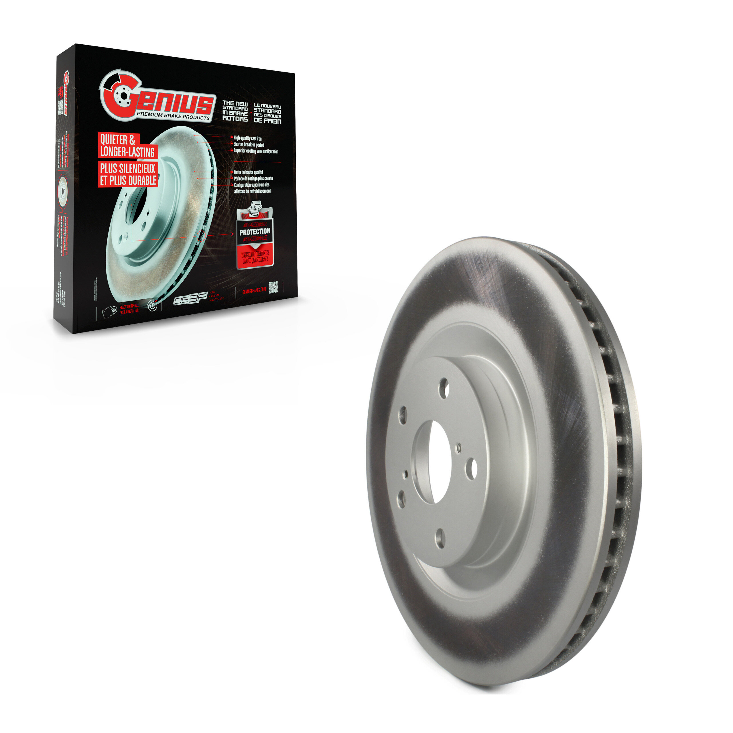 Coated Disc Brake Rotor