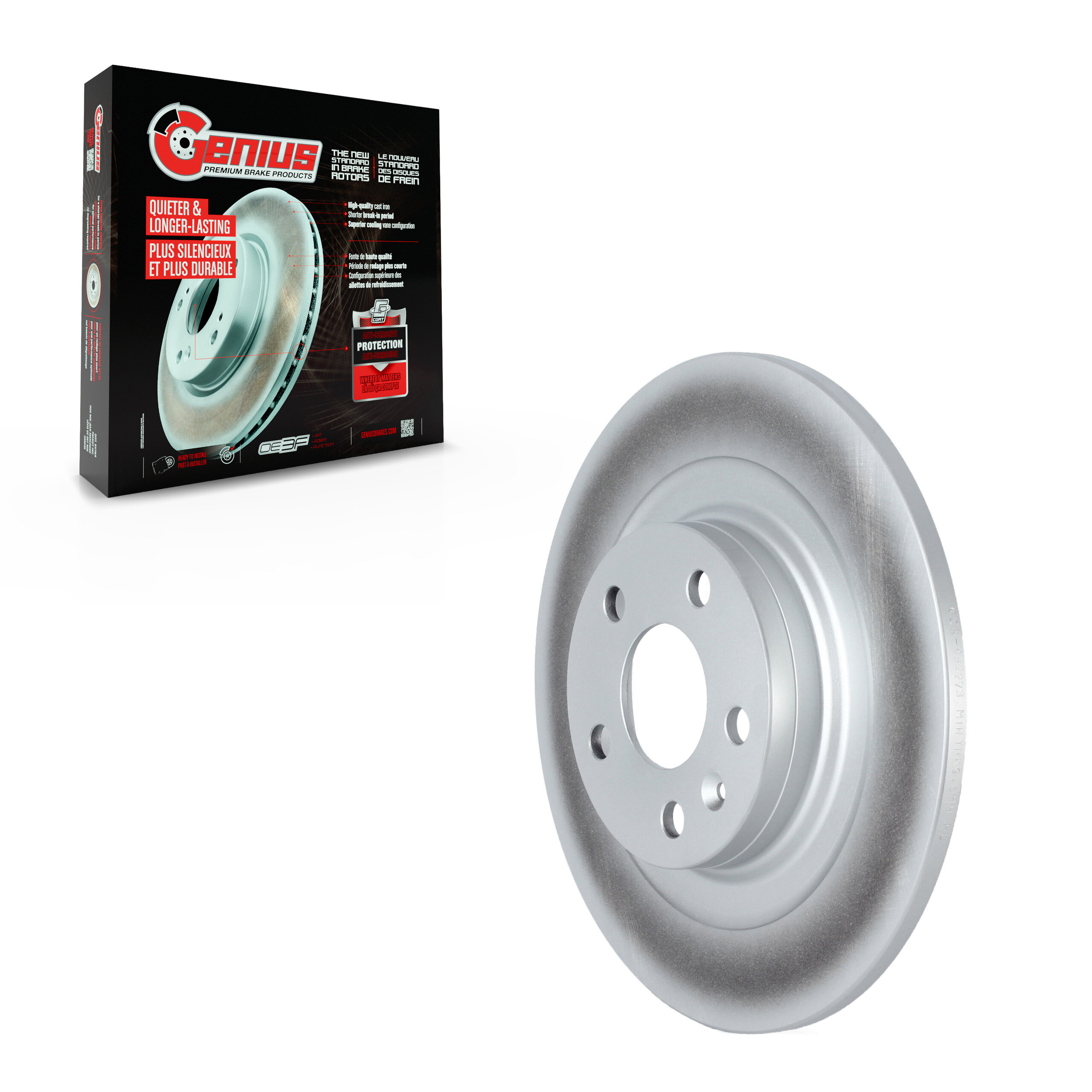 GENIUS - GCR-982273 - Disc Brake Rotor