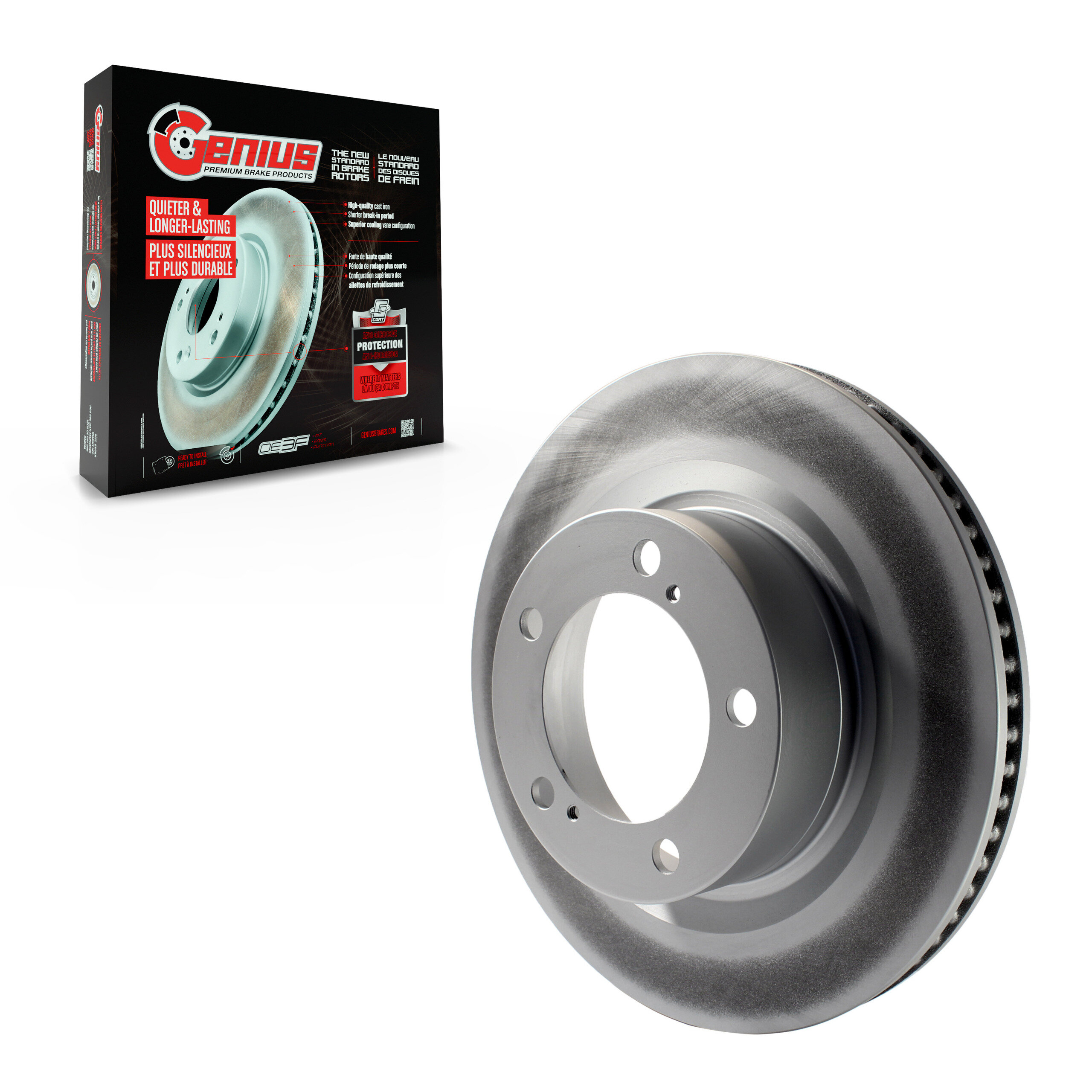 Coated Disc Brake Rotor