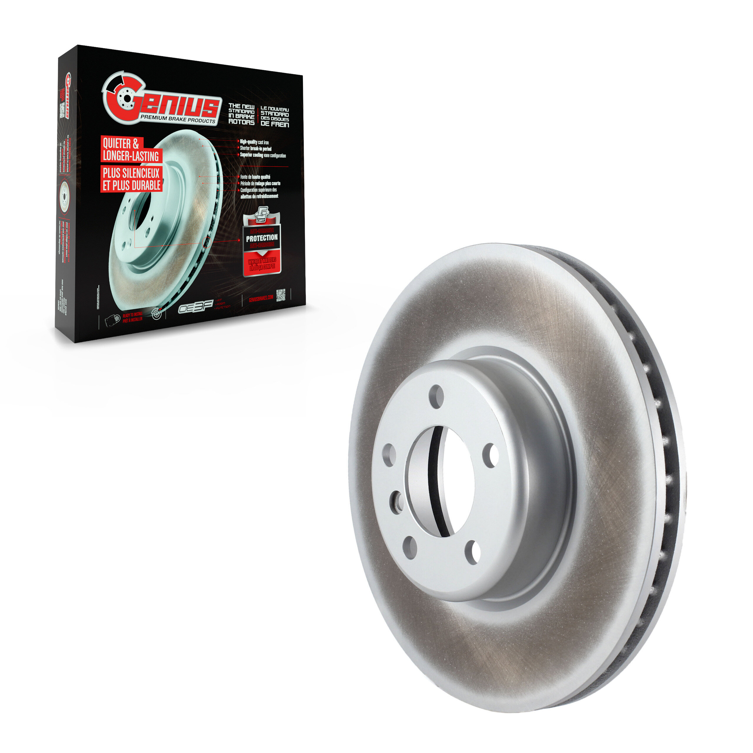 Coated Disc Brake Rotor