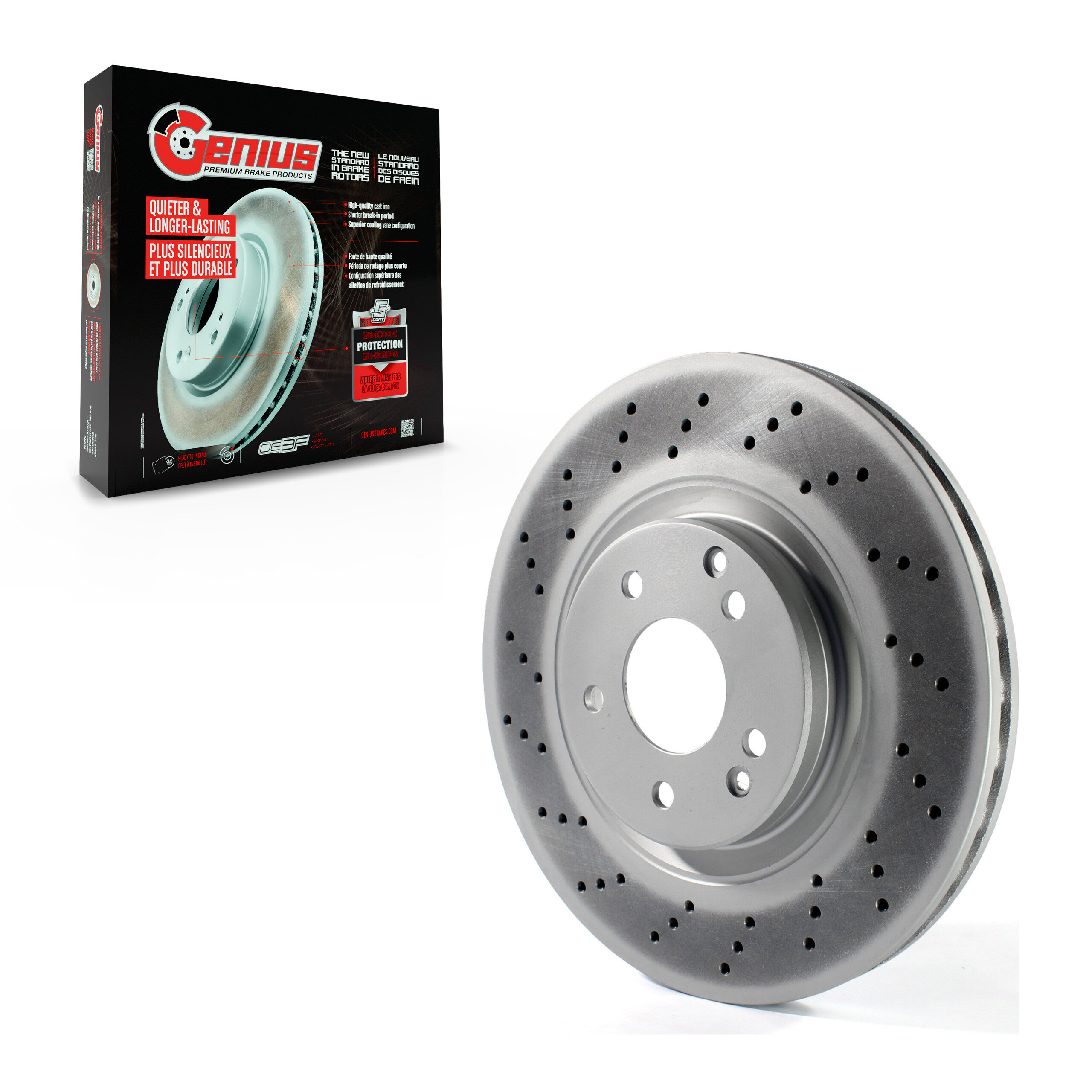 Coated Disc Brake Rotor