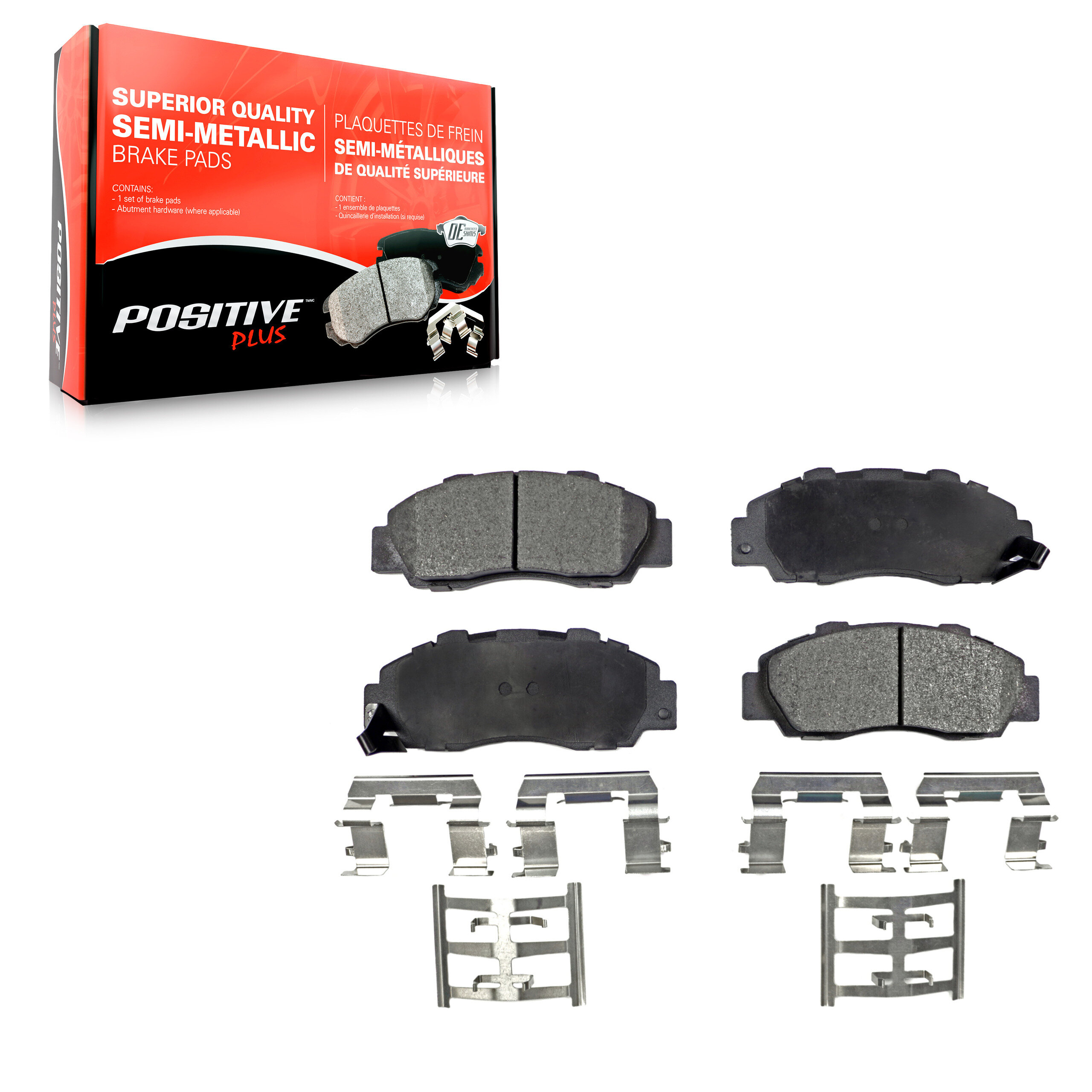Semi-Metallic Brake Pads