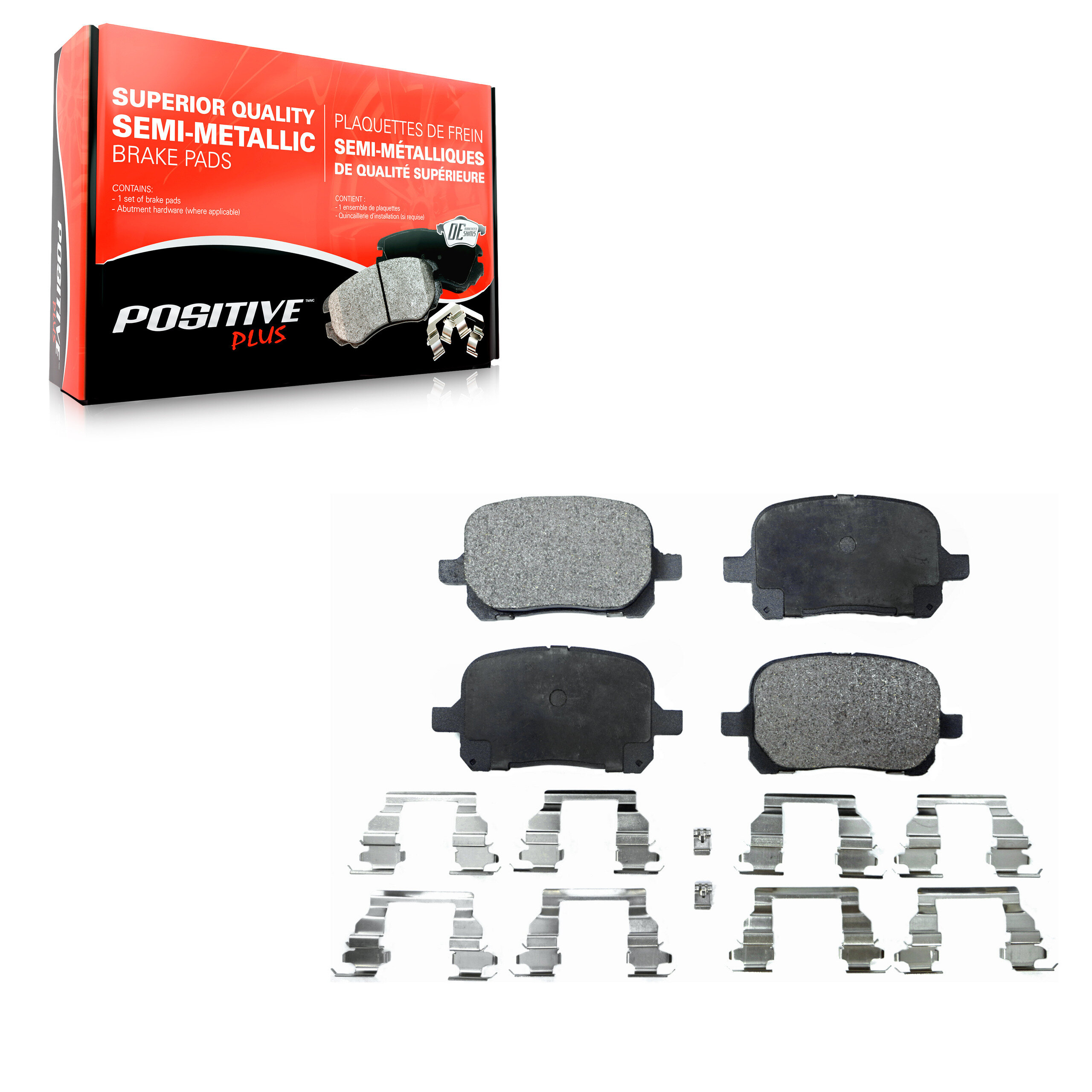Semi-Metallic Brake Pads