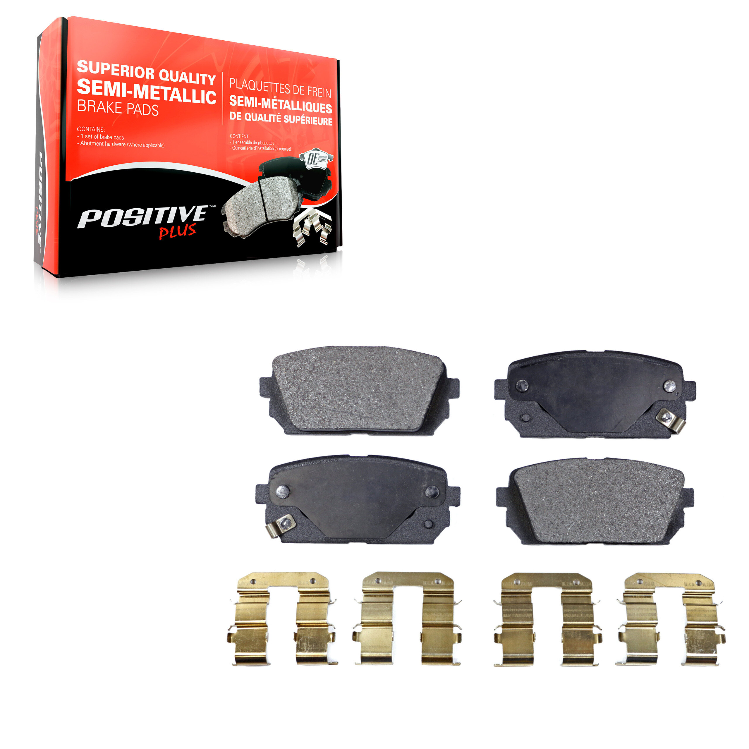 Semi-Metallic Brake Pads