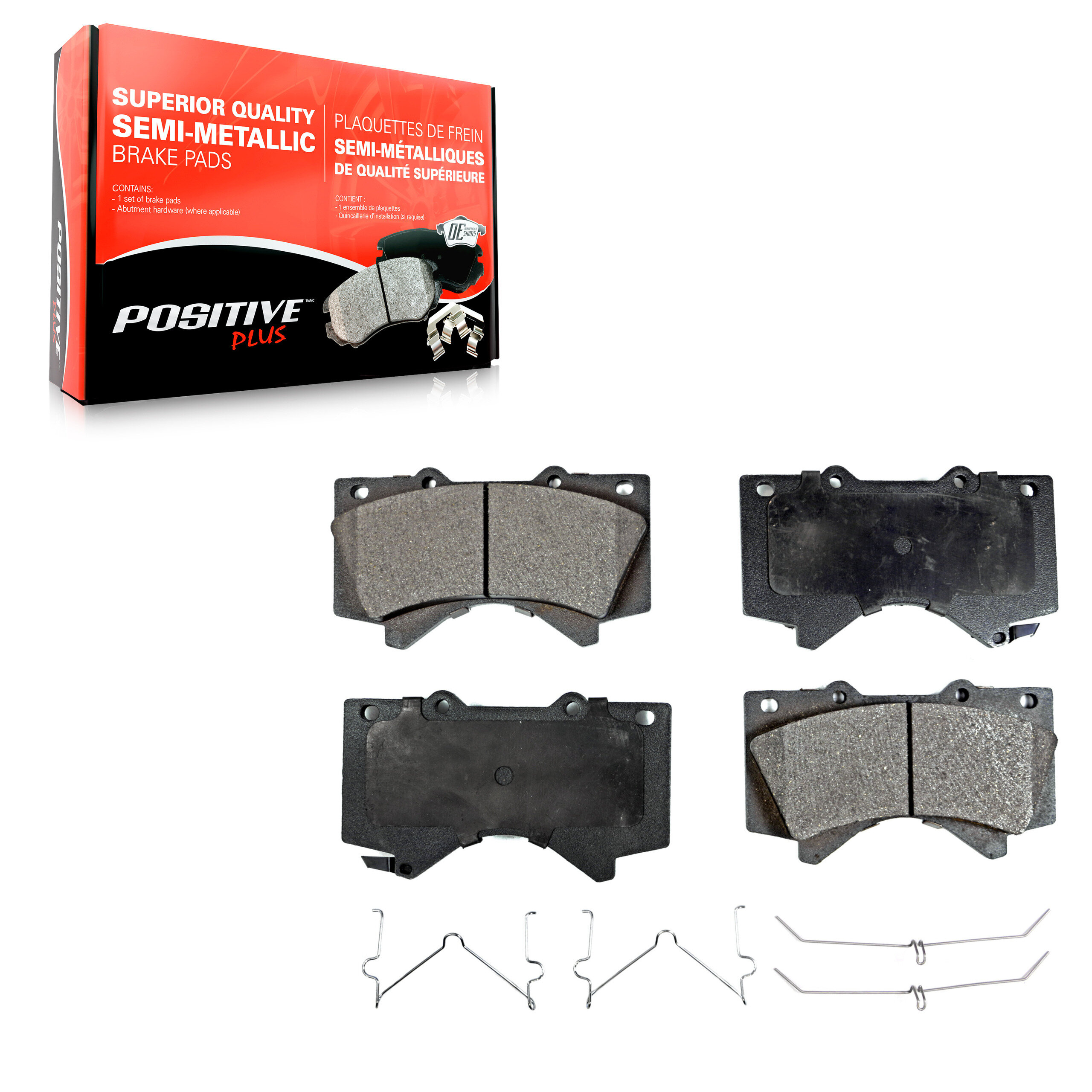 Semi-Metallic Brake Pads