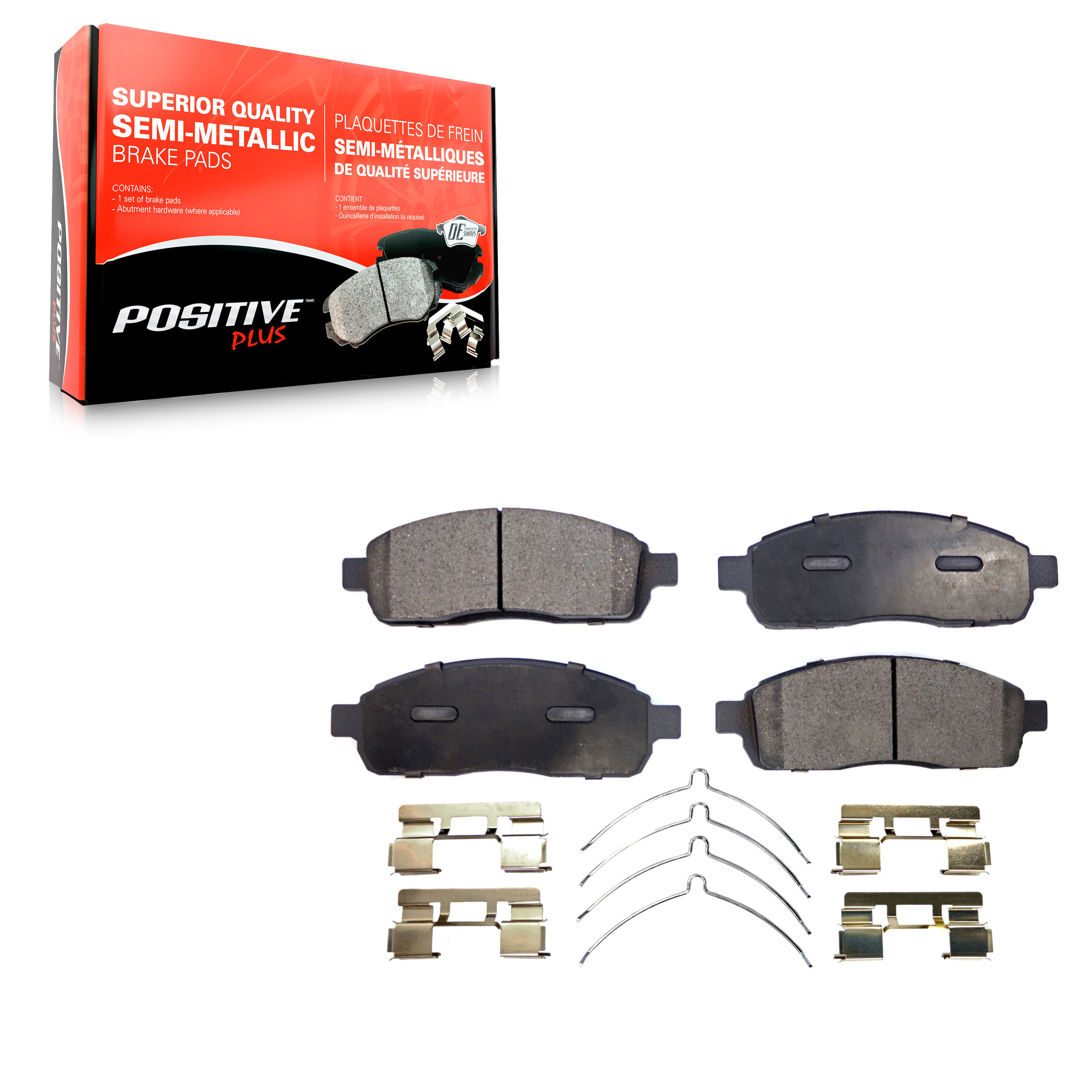 Semi-Metallic Brake Pads