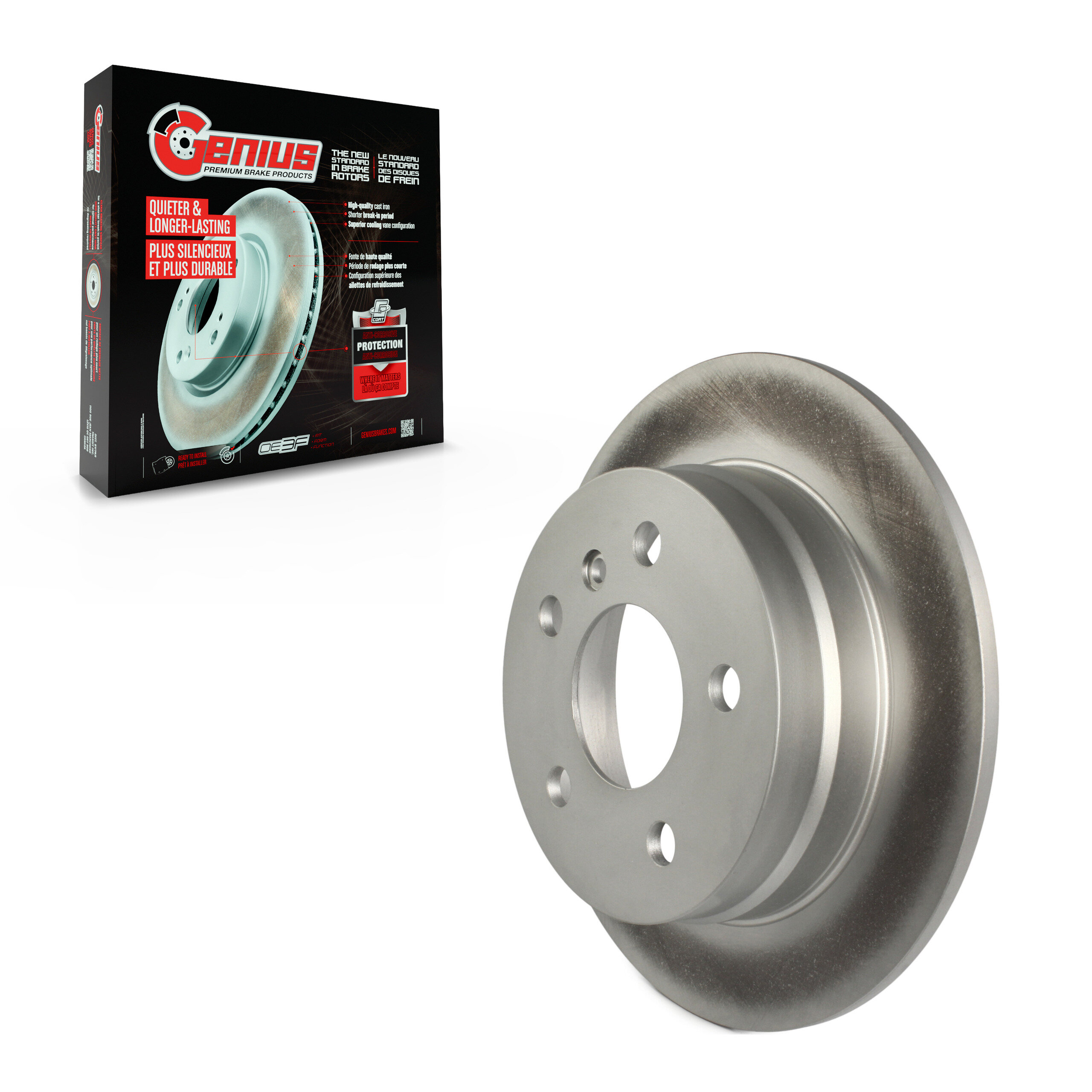 Coated Disc Brake Rotor