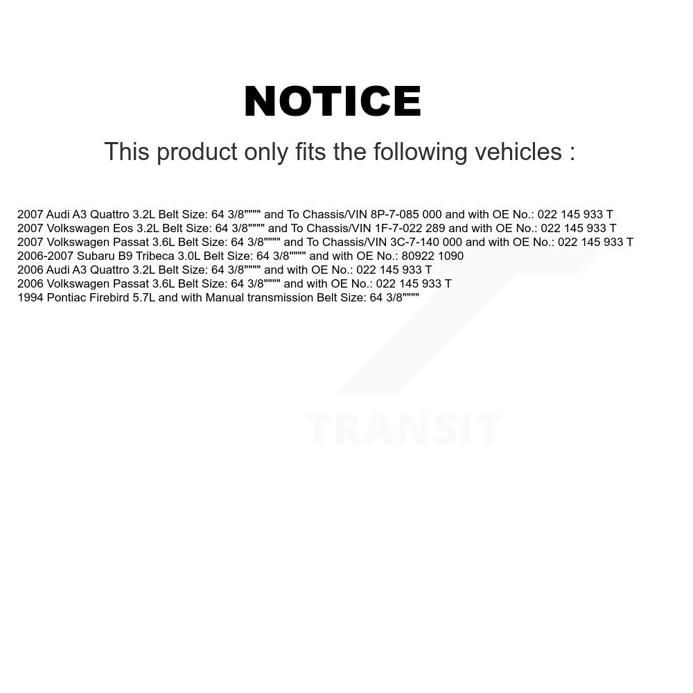 Bando - BAN-6PK1620 - Accessory Drive Belt