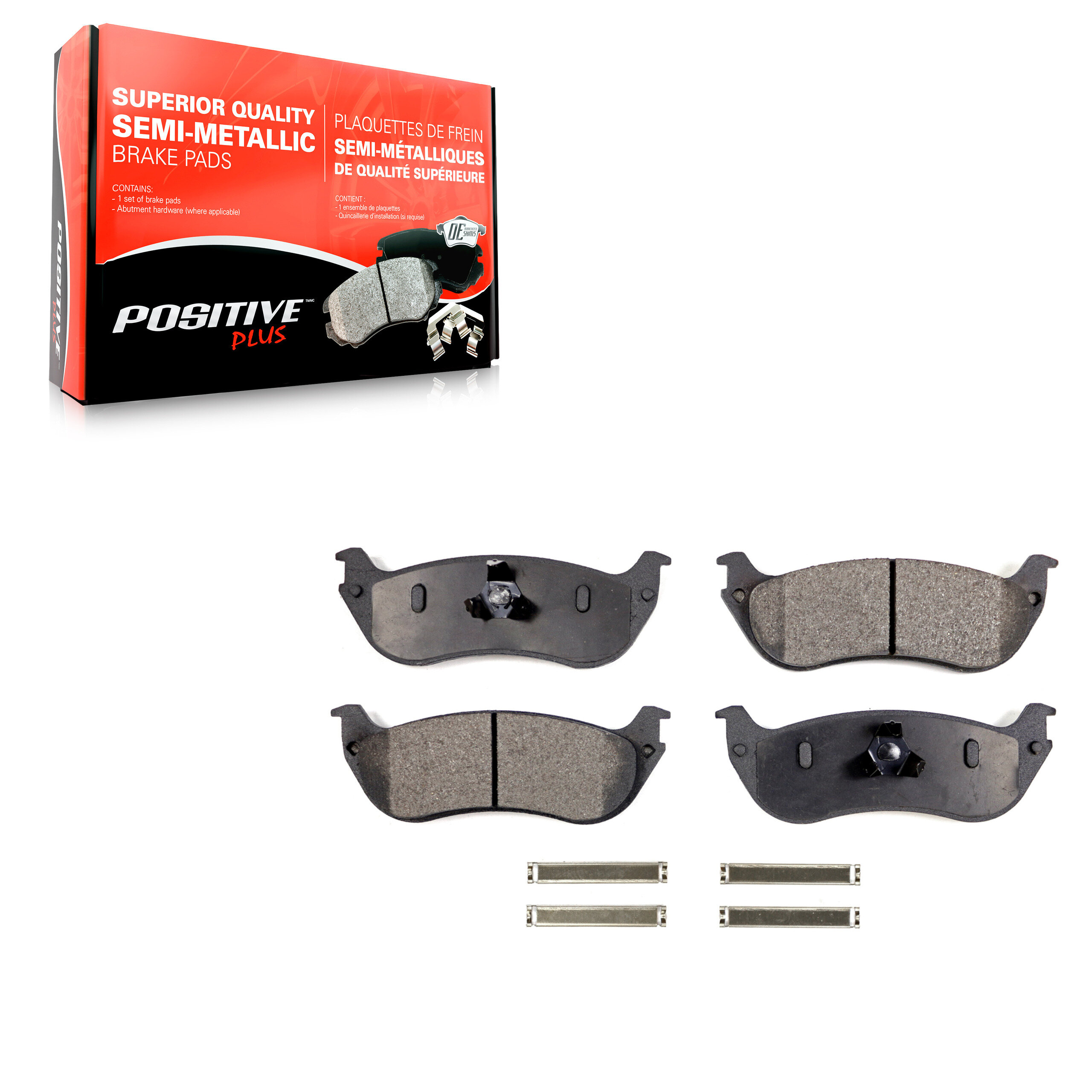 Semi-Metallic Brake Pads