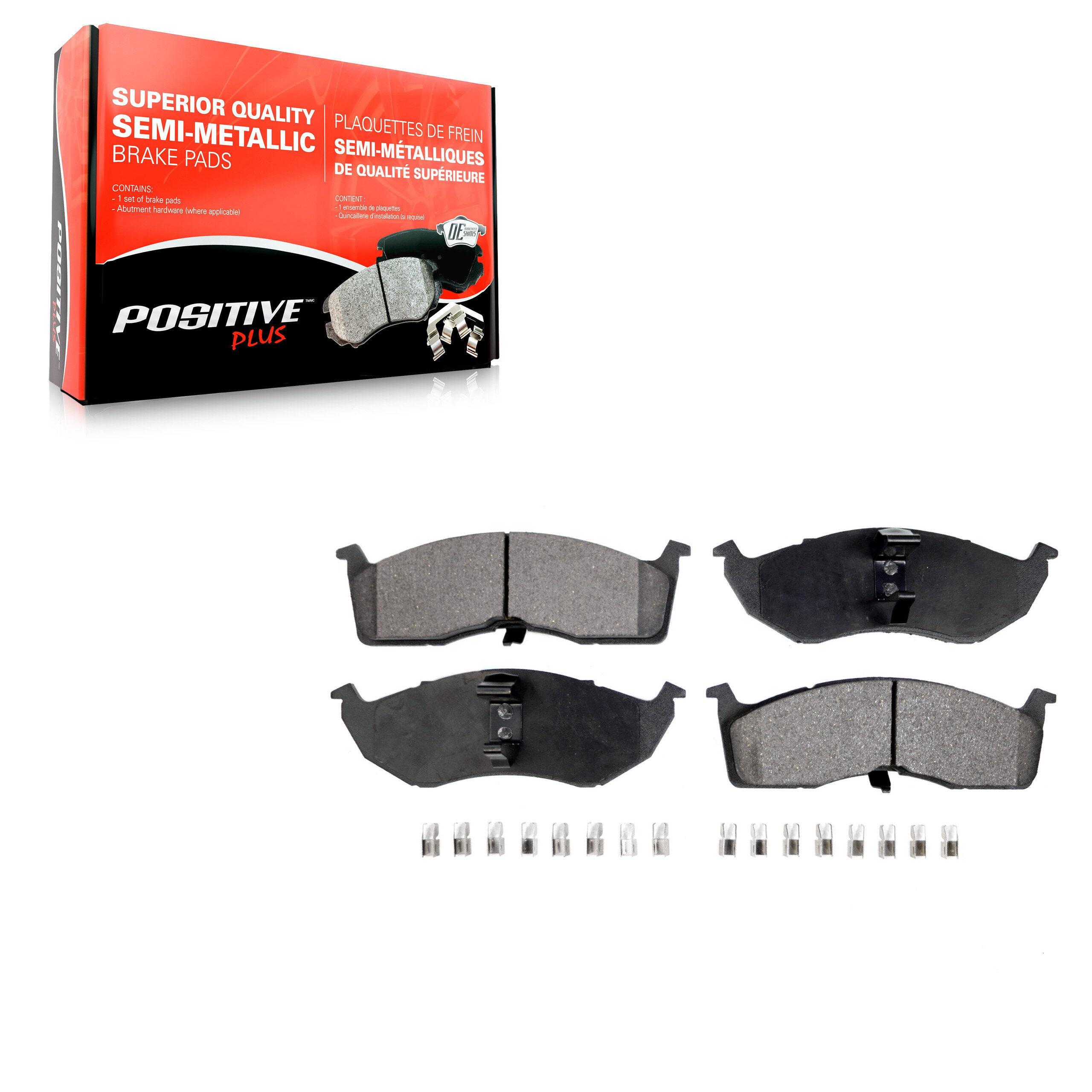 Semi-Metallic Brake Pads