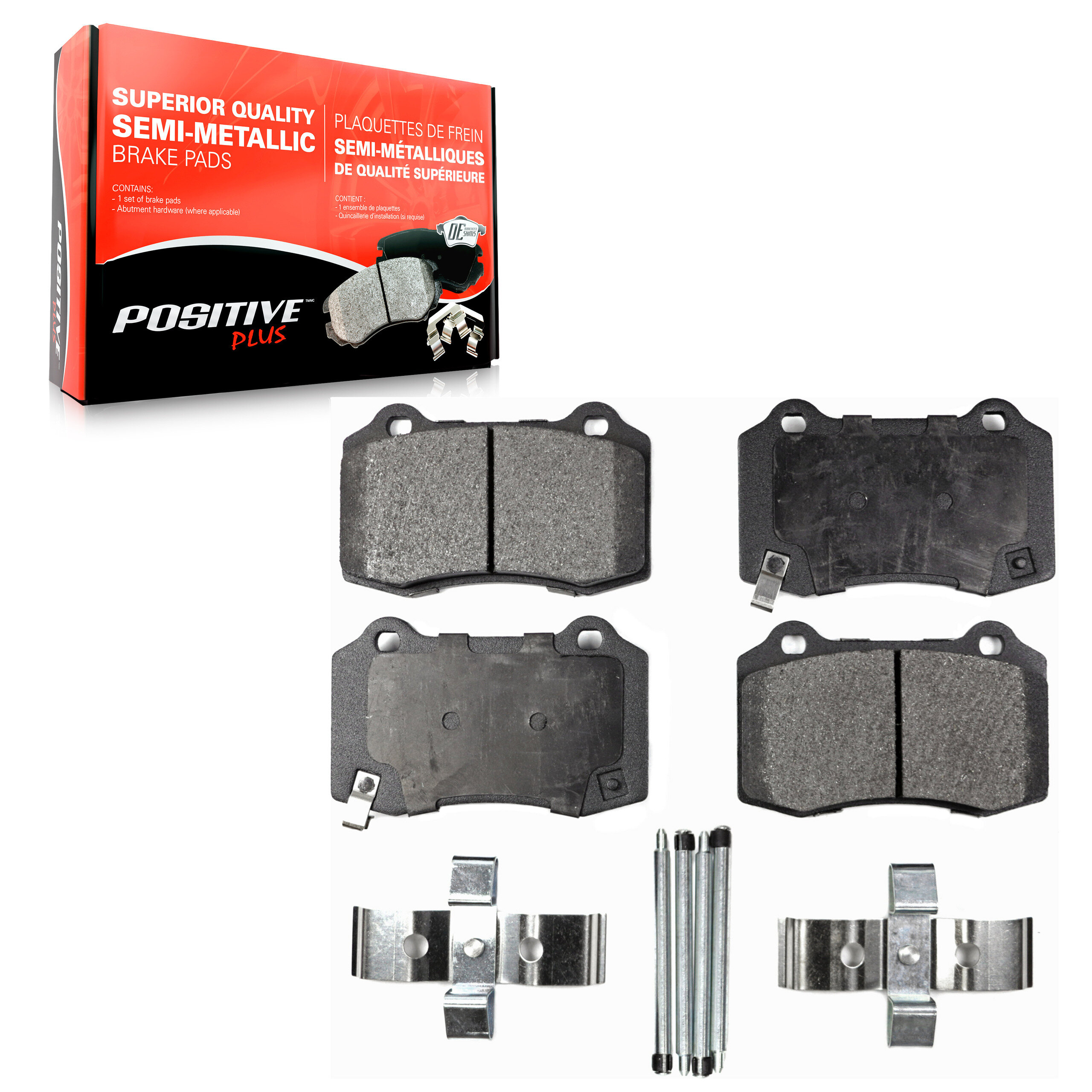 Semi-Metallic Brake Pads