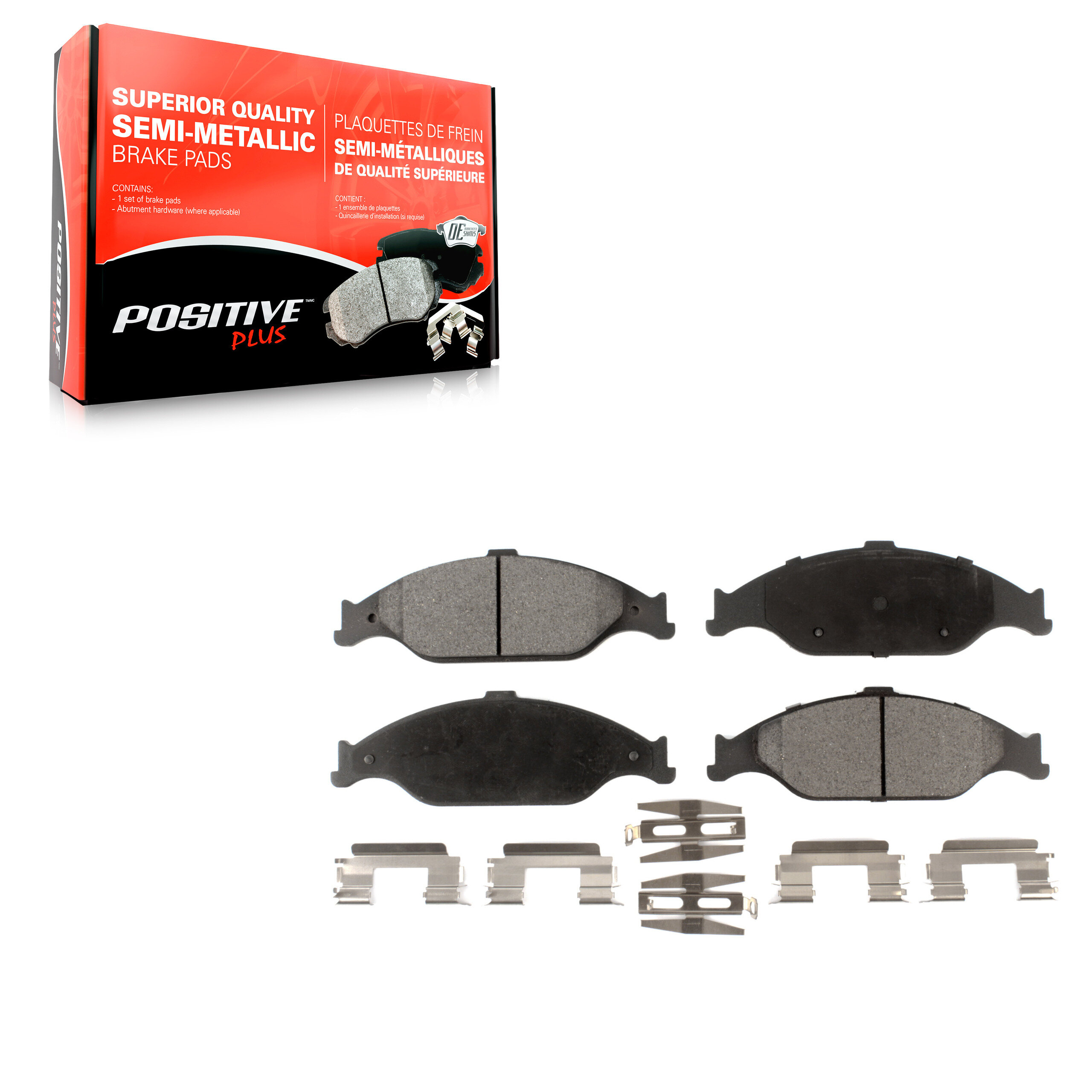 Semi-Metallic Brake Pads