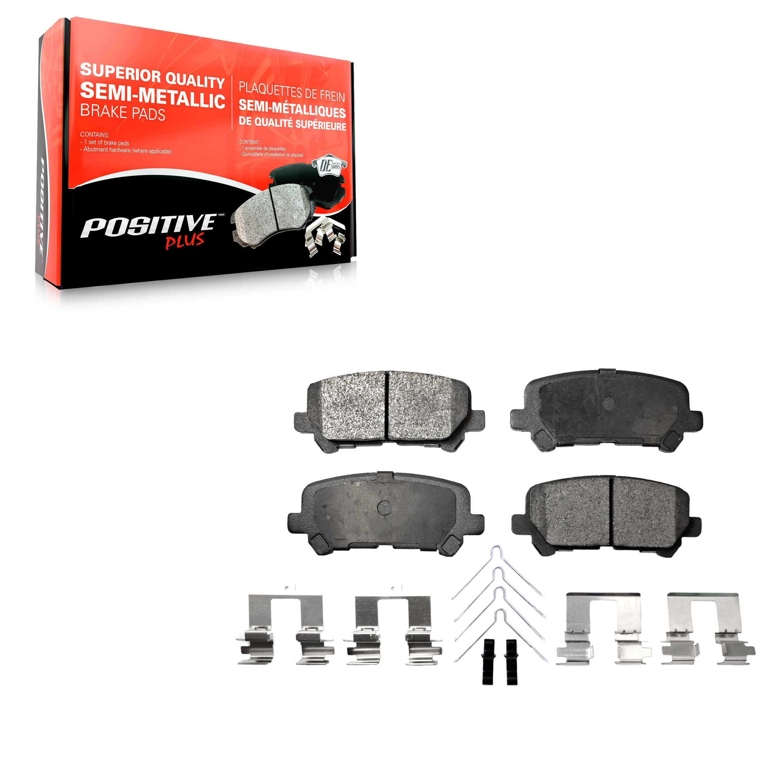Semi-Metallic Brake Pads