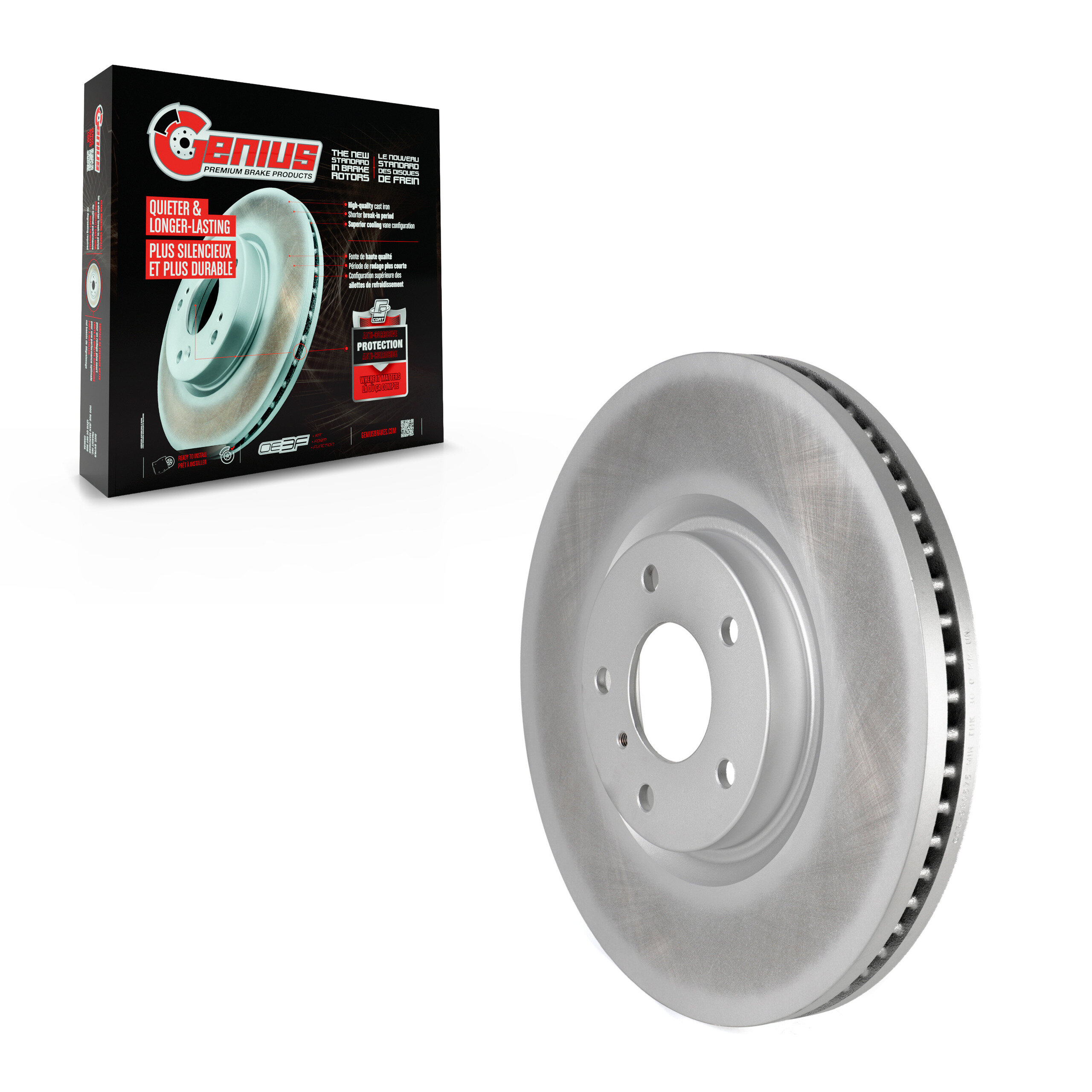 Coated Disc Brake Rotor