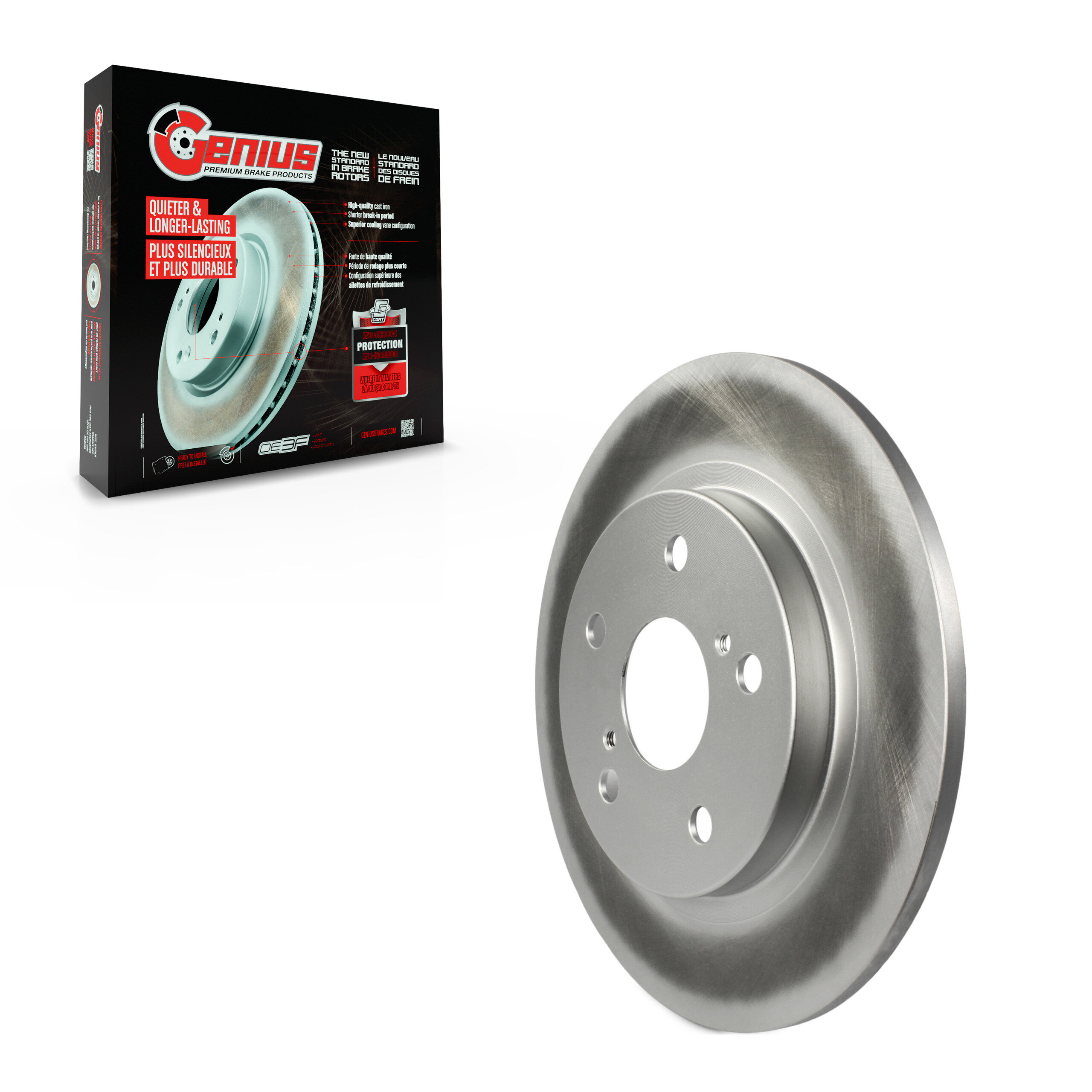 Coated Disc Brake Rotor