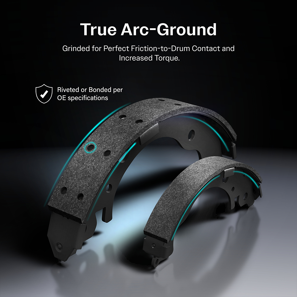 Top Quality - NB-593B - Drum Brake Shoe
